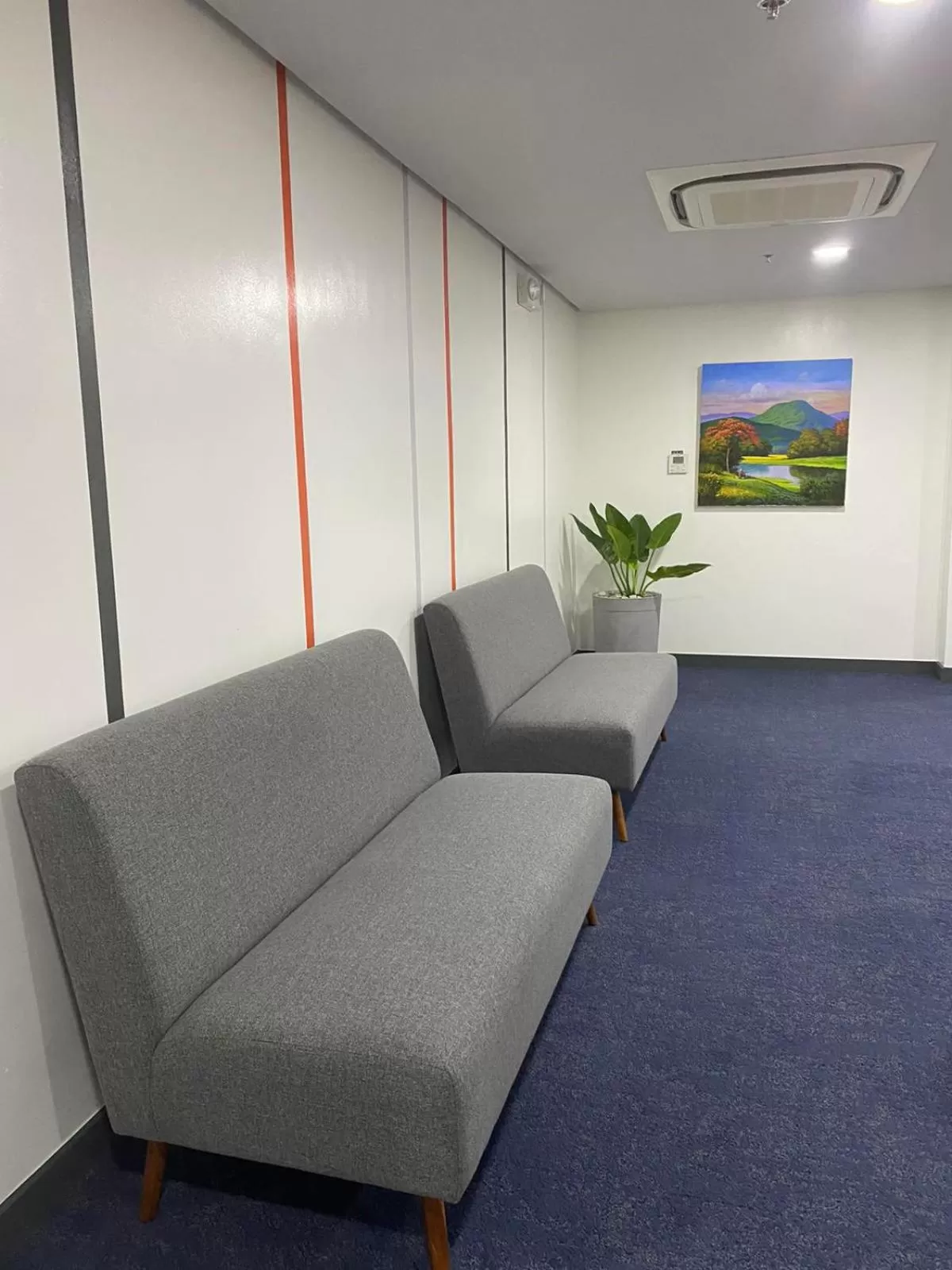 Seating area in Go Hotels Plus Tuguegarao