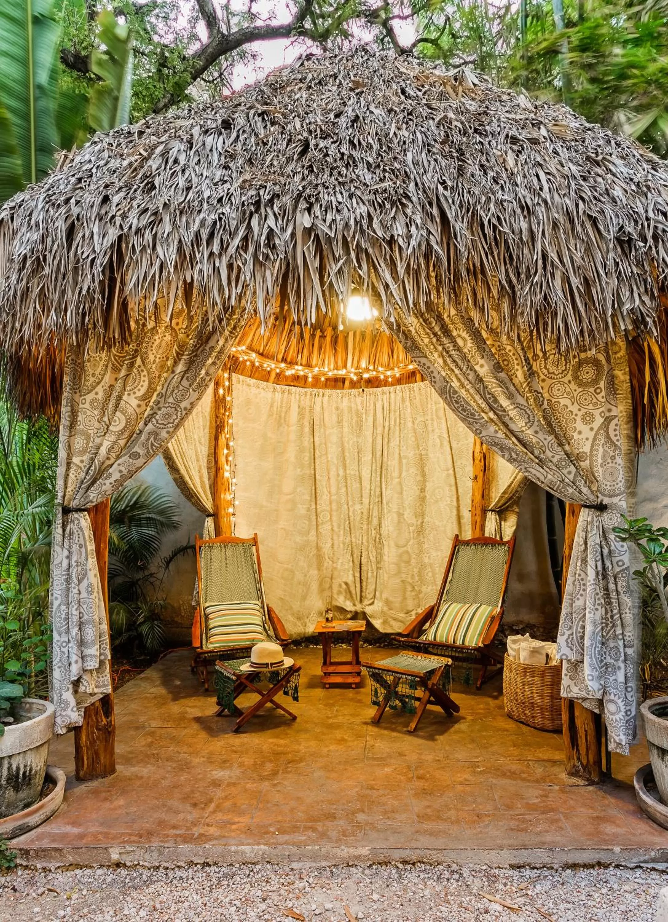 Patio in Casa Del Maya Bed & Breakfast