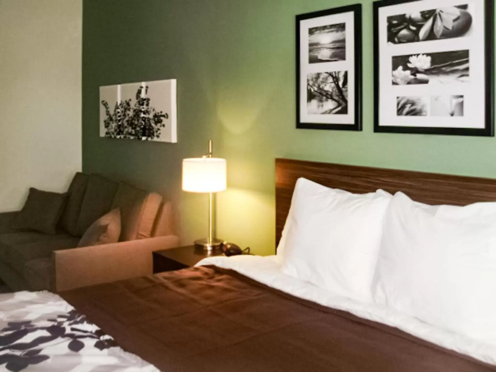 Bedroom, Bed in Sleep Inn & Suites East Syracuse