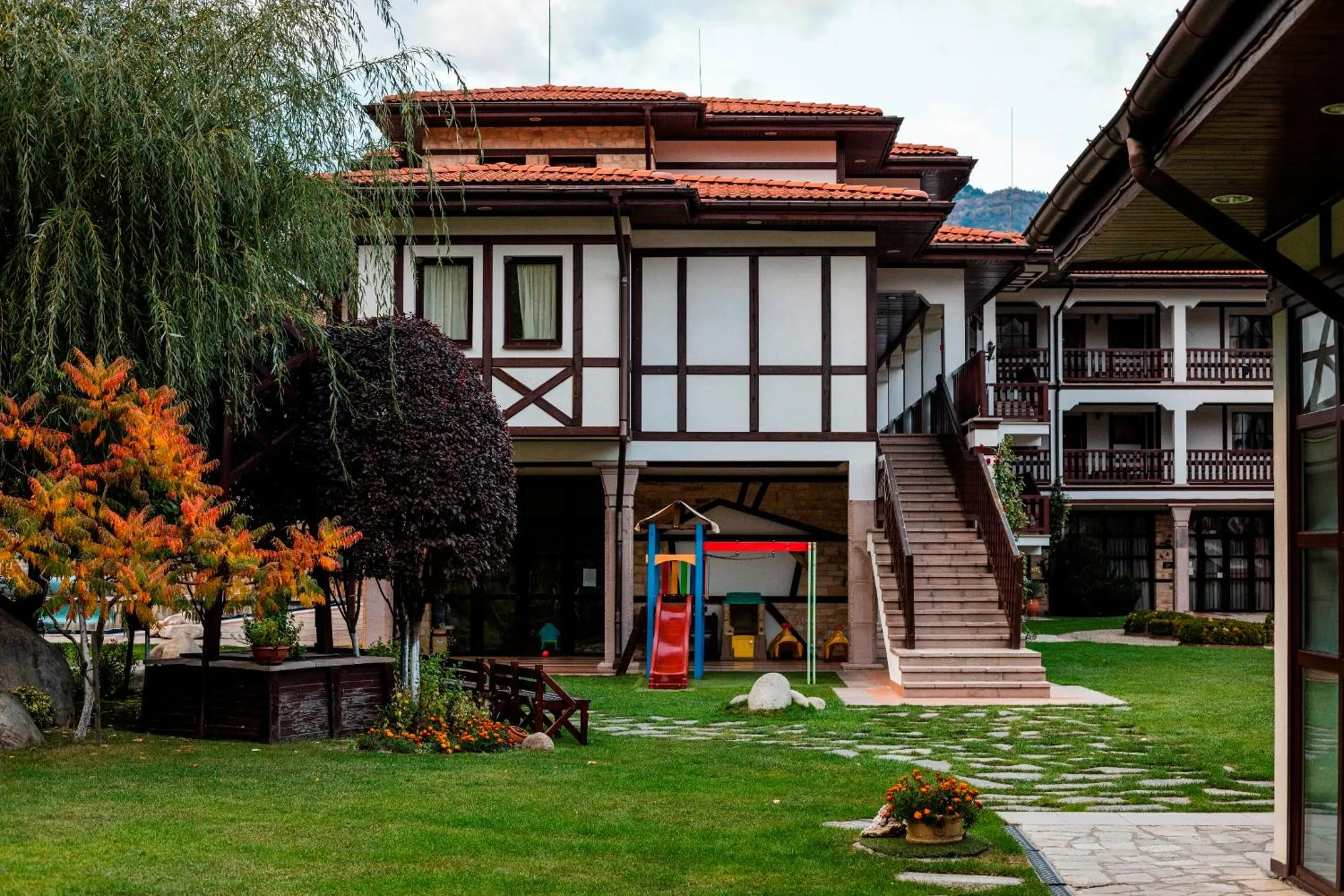 Garden in SPA Hotel Ismena