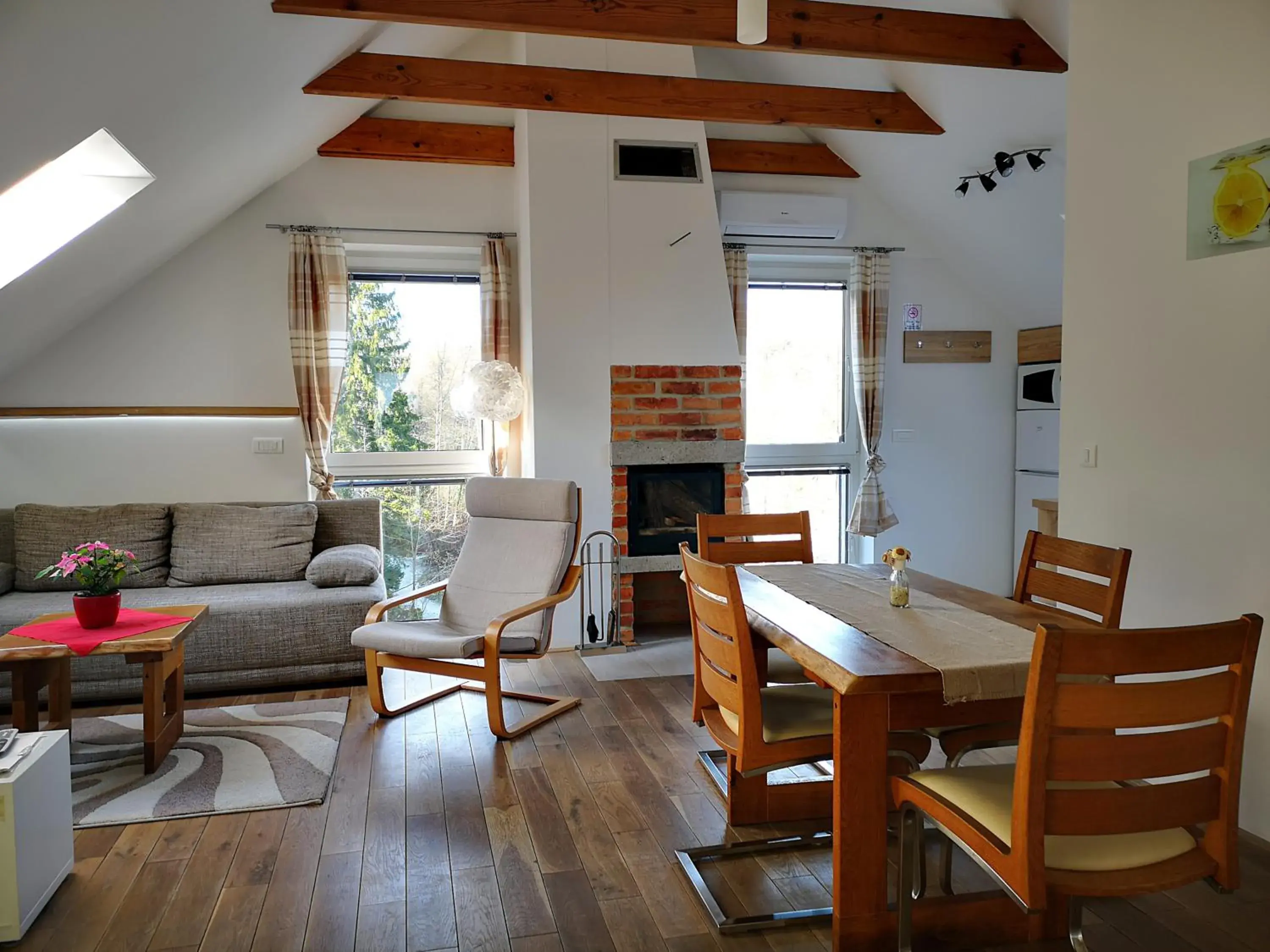 Living room, Seating Area in PR`FIK Apartments