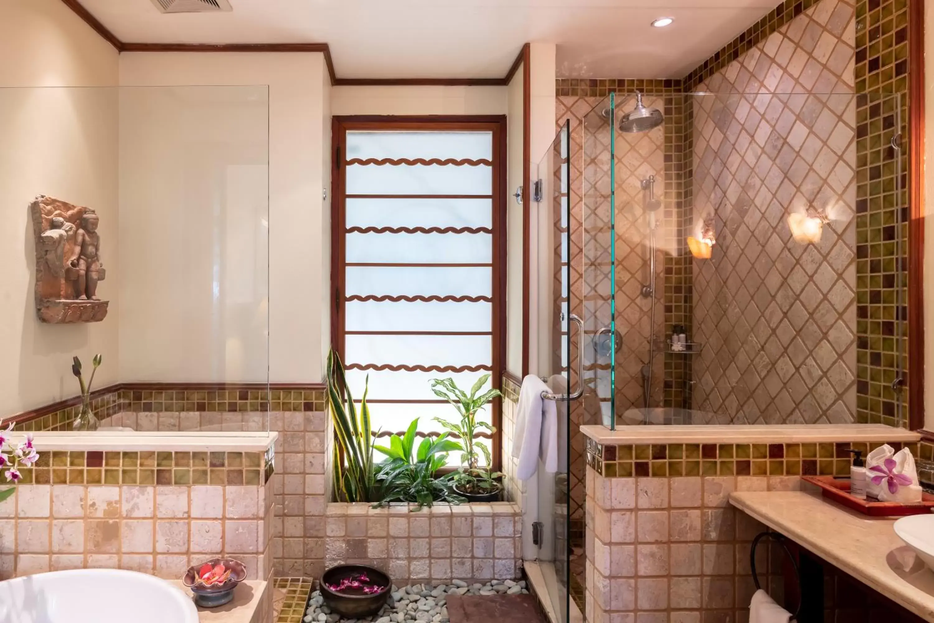 Bathroom in Ariyasom Villa - SHA Extra Plus