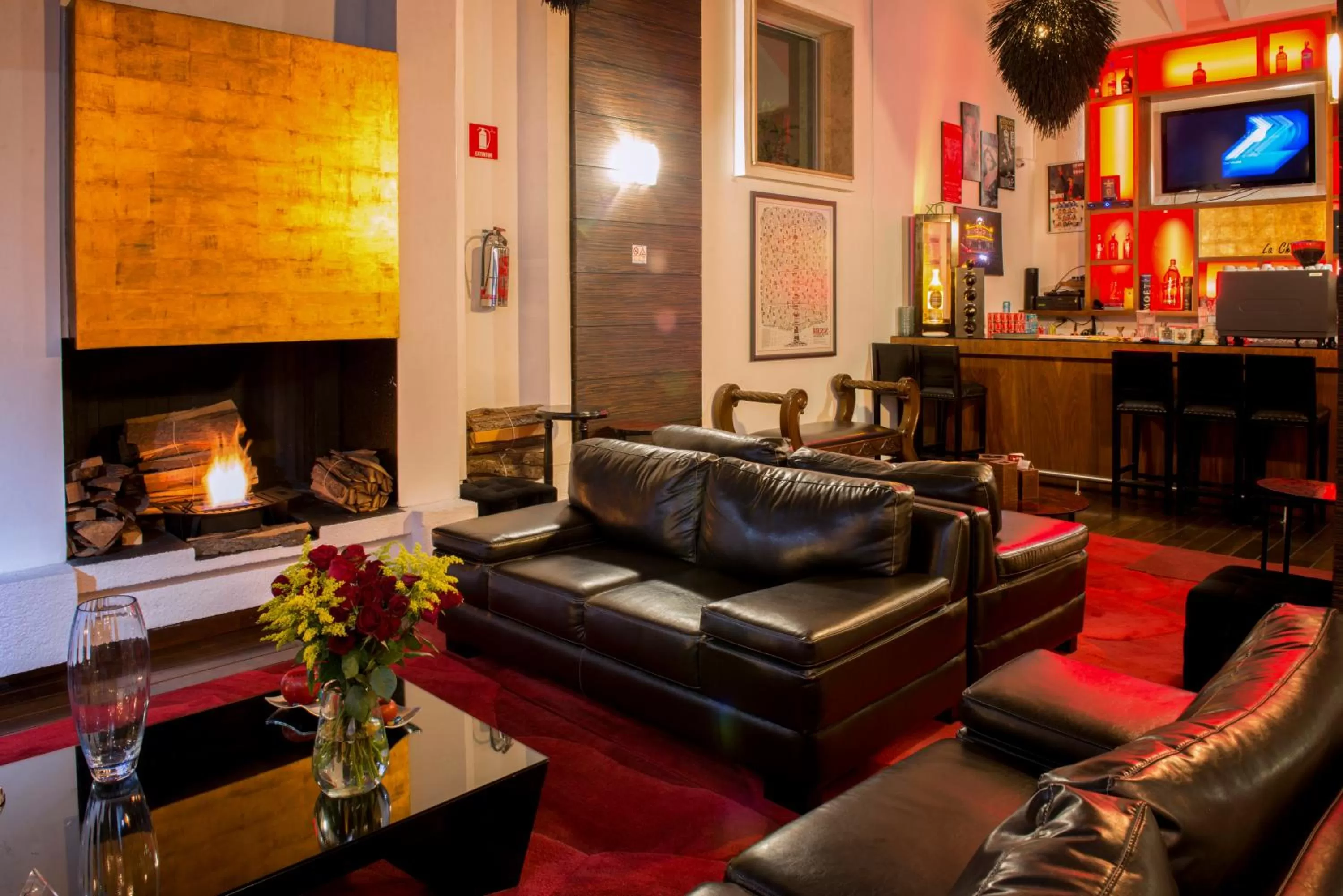 Living room in Colombe Hotel Boutique