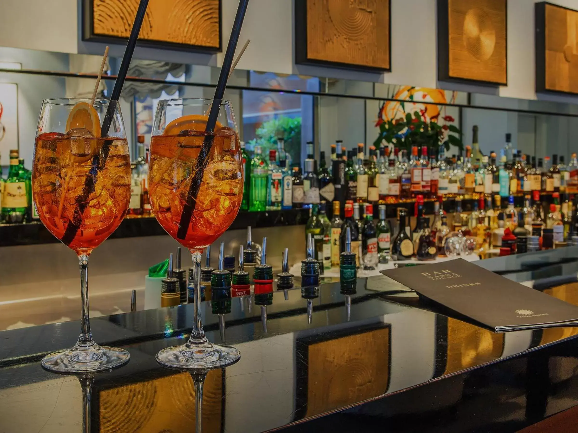 Lounge or bar in Villa Sassa Hotel, Residence & Spa - Ticino Hotels Group