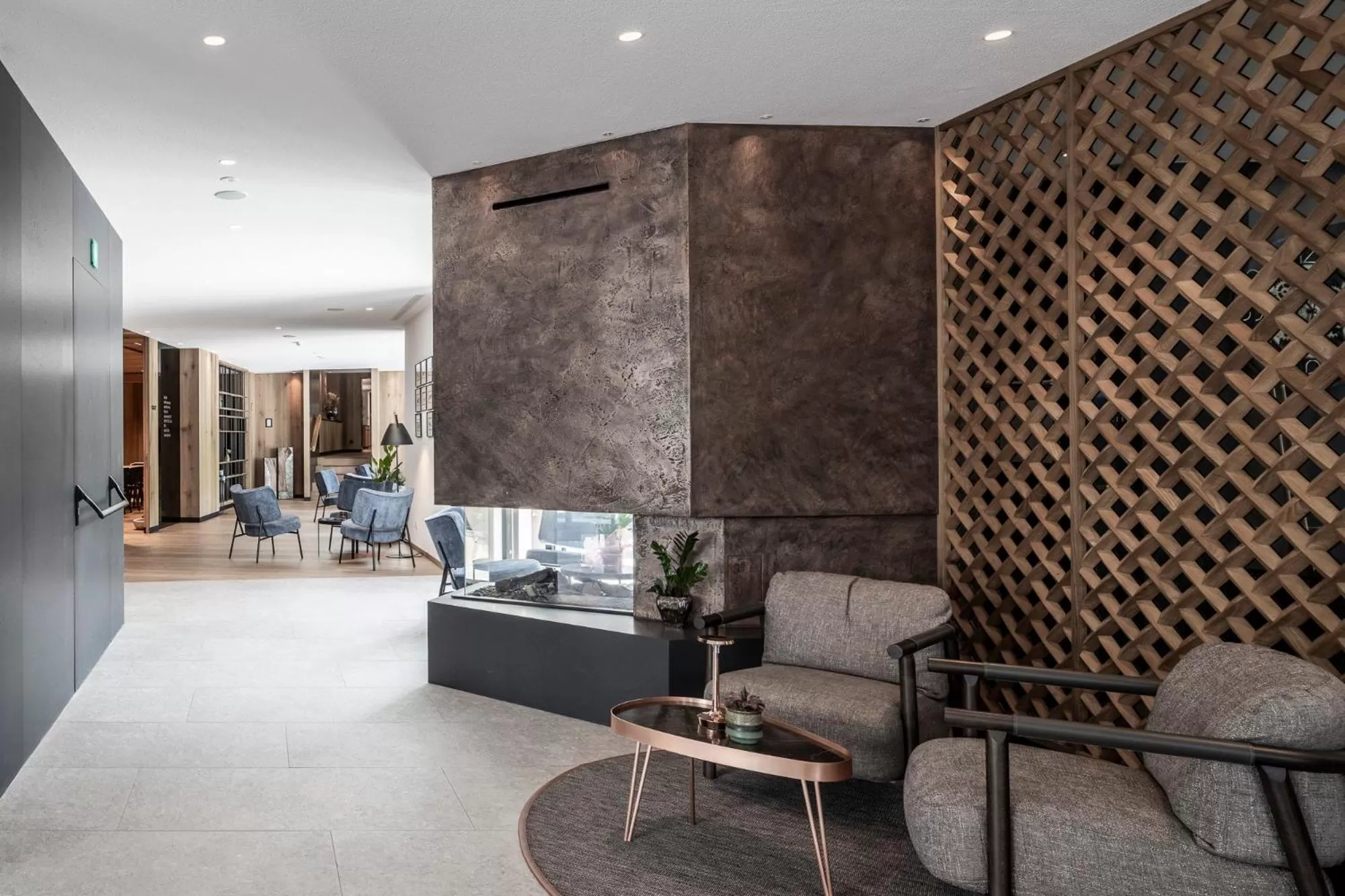 Lobby or reception in Linder Cycling Hotel