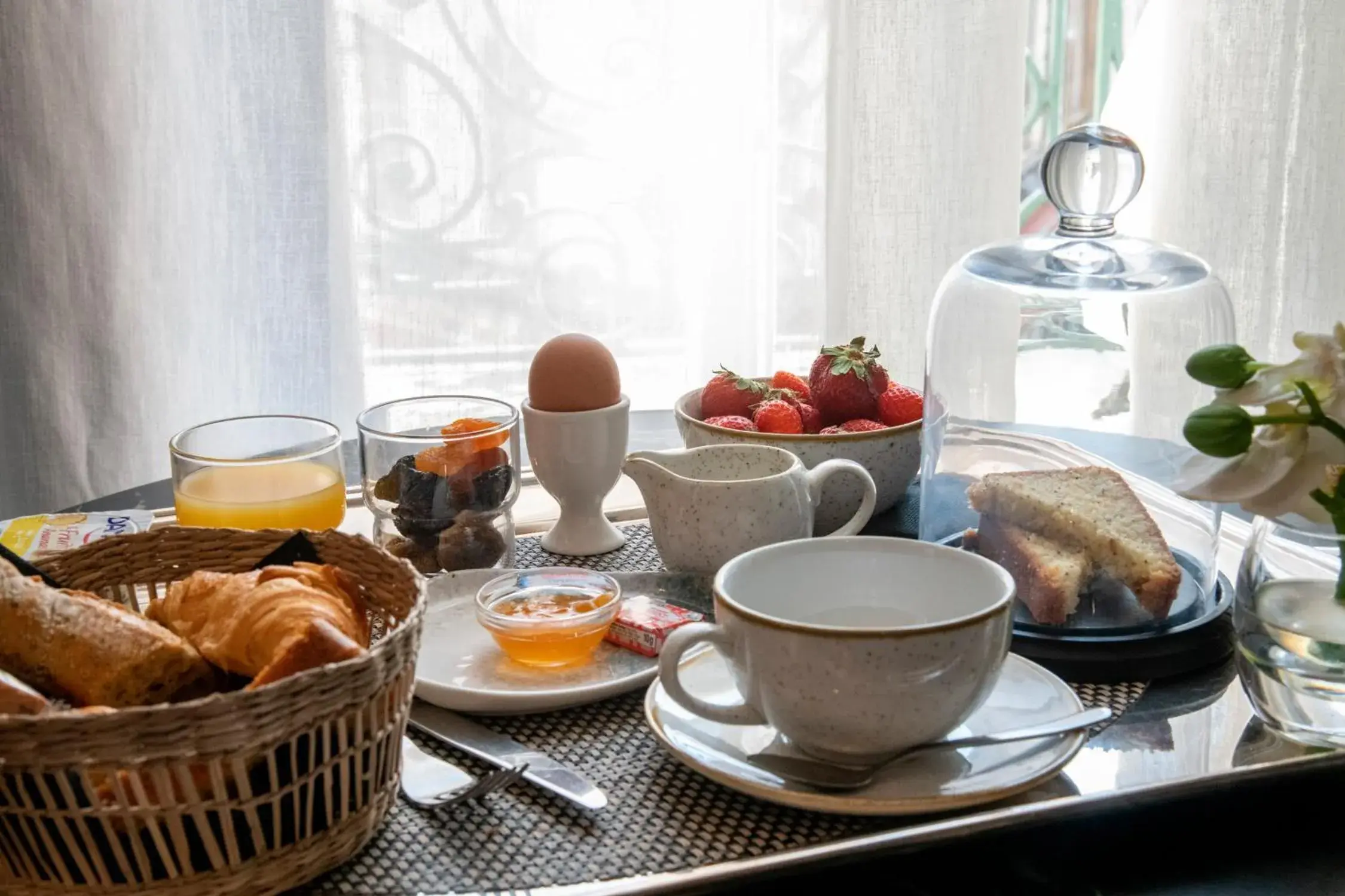 Continental breakfast in Best Western Plus Nice Cosy Hotel