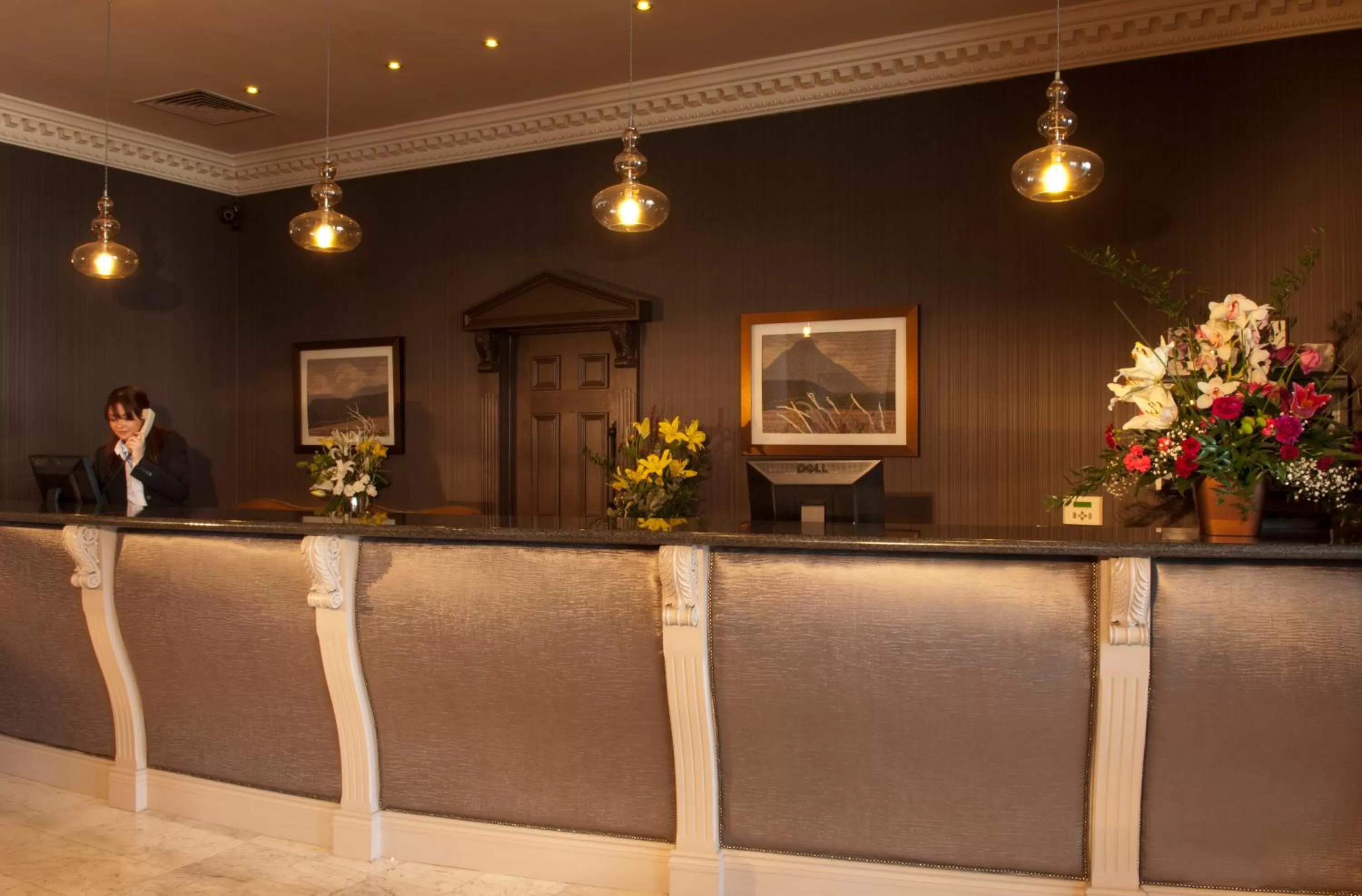 Lobby or reception in Clanree Hotel & Leisure Centre