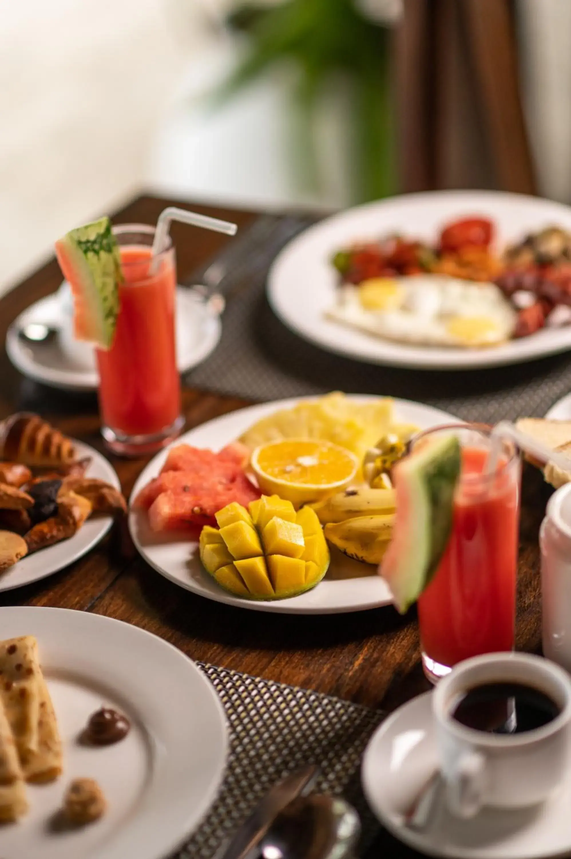 Food and drinks, Breakfast in Hakuna Majiwe Beach Lodge Zanzibar