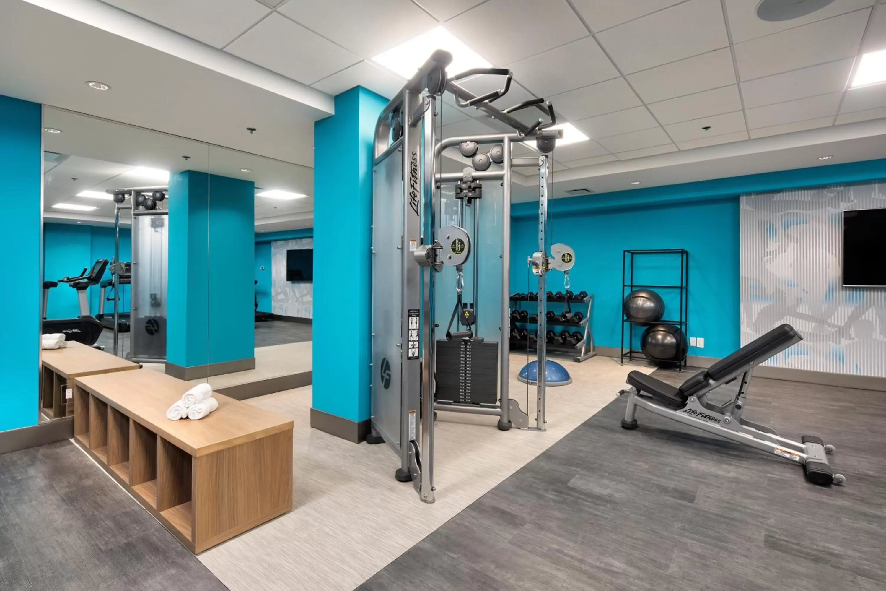 Fitness centre/facilities, Fitness Center/Facilities in Crowne Plaza Toronto Airport, an IHG Hotel