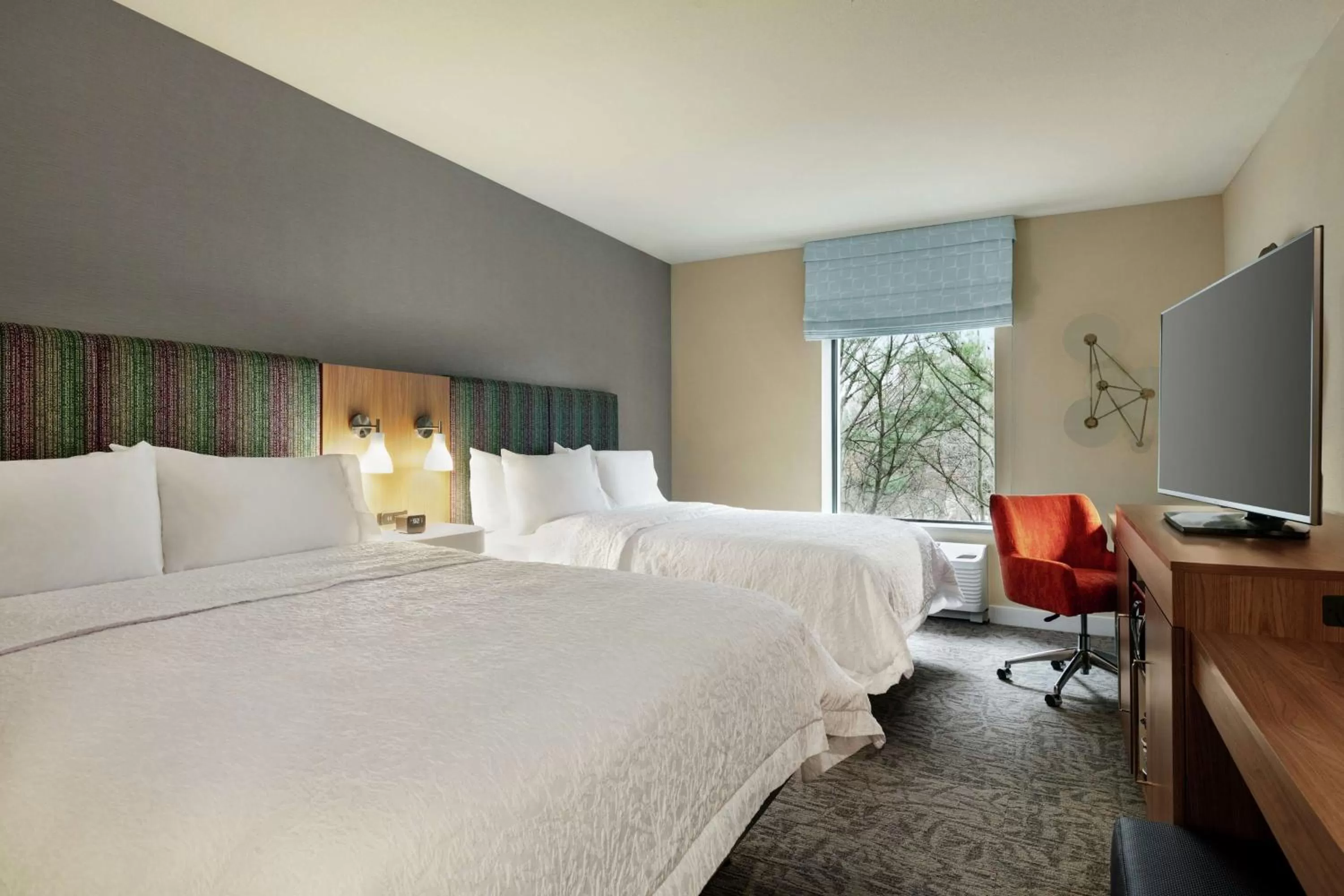 Bedroom, Bed in Hampton Inn And Suites By Hilton Johns Creek