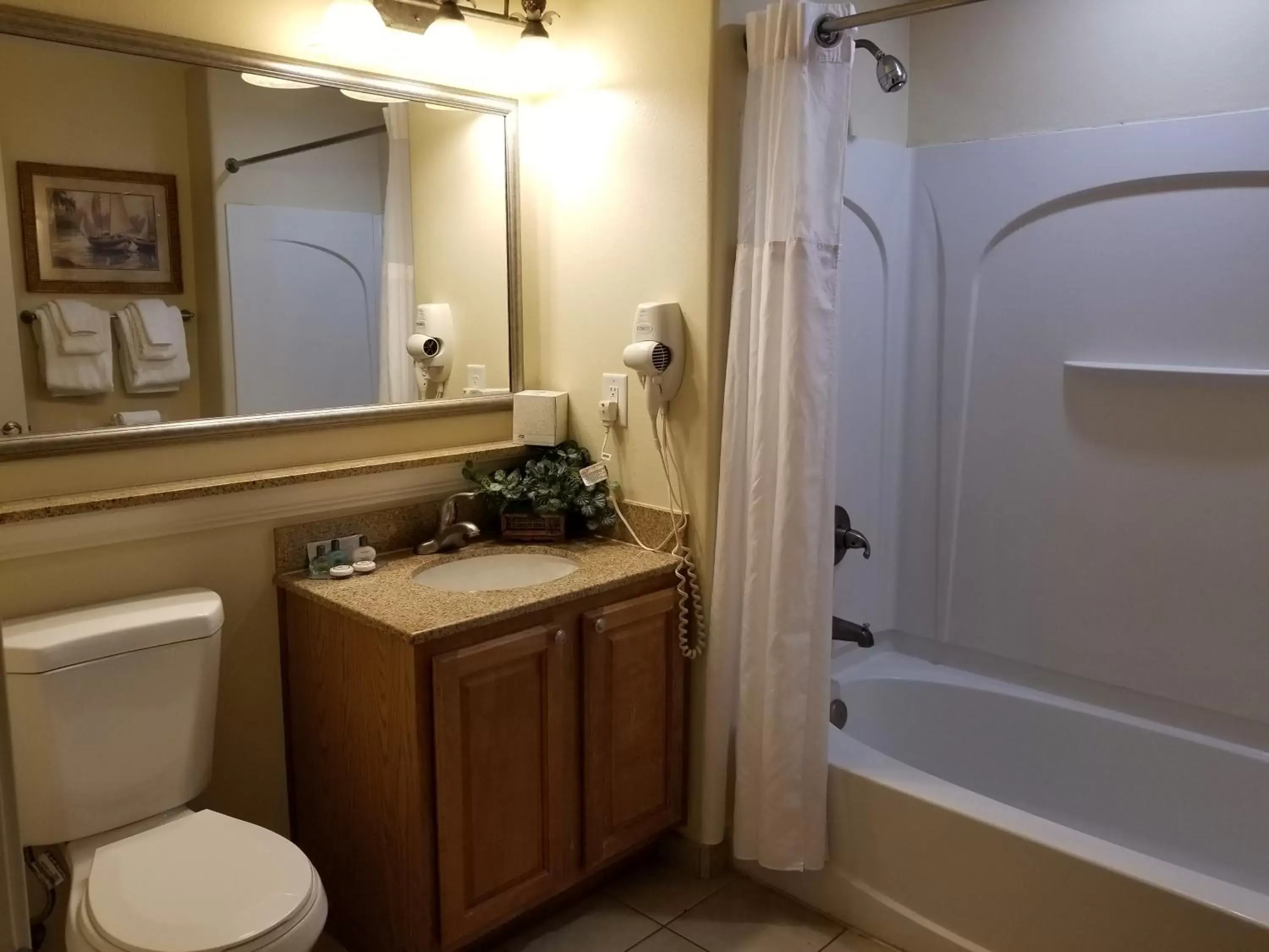 Bathroom in Blue Heron Beach Resort