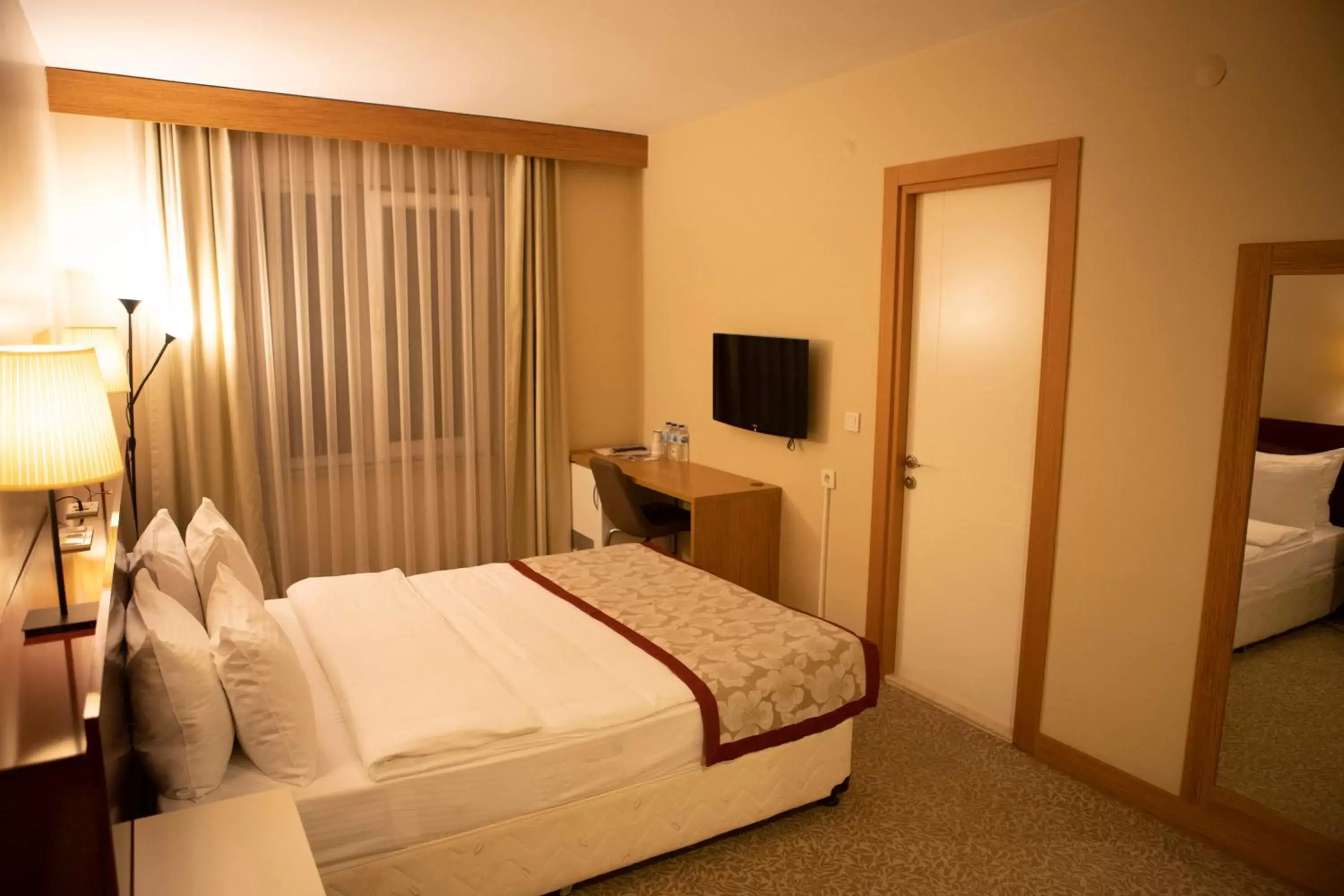 Bed in Trakya City Hotel