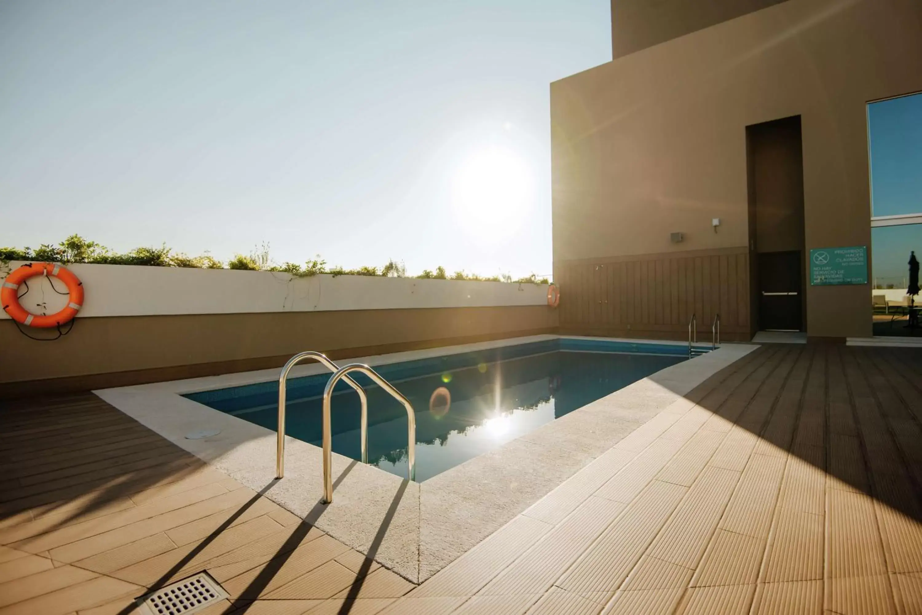 Swimming Pool in Hilton Garden Inn Puebla Angelopolis