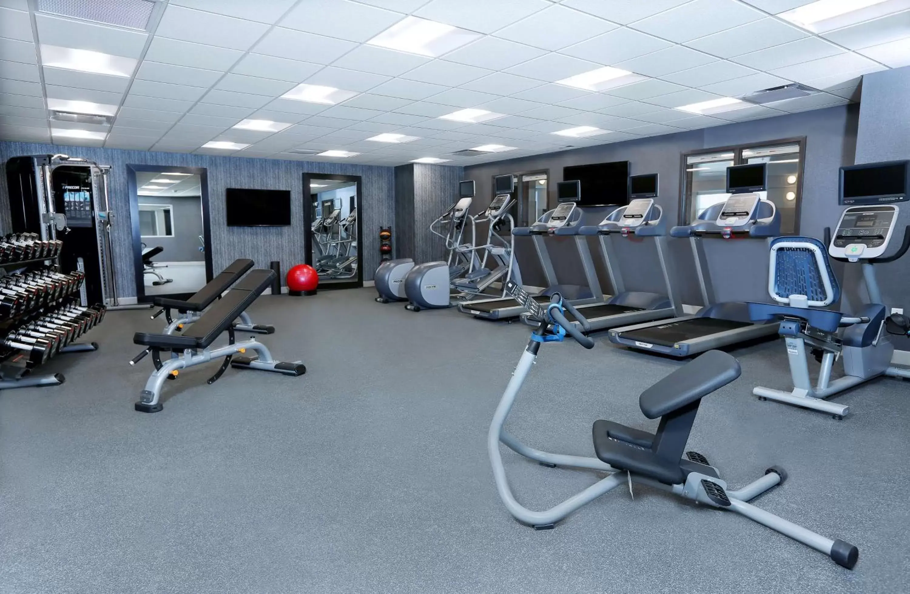 Fitness centre/facilities, Fitness Center/Facilities in Homewood Suites By Hilton West Fargo/Sanford Medical Center