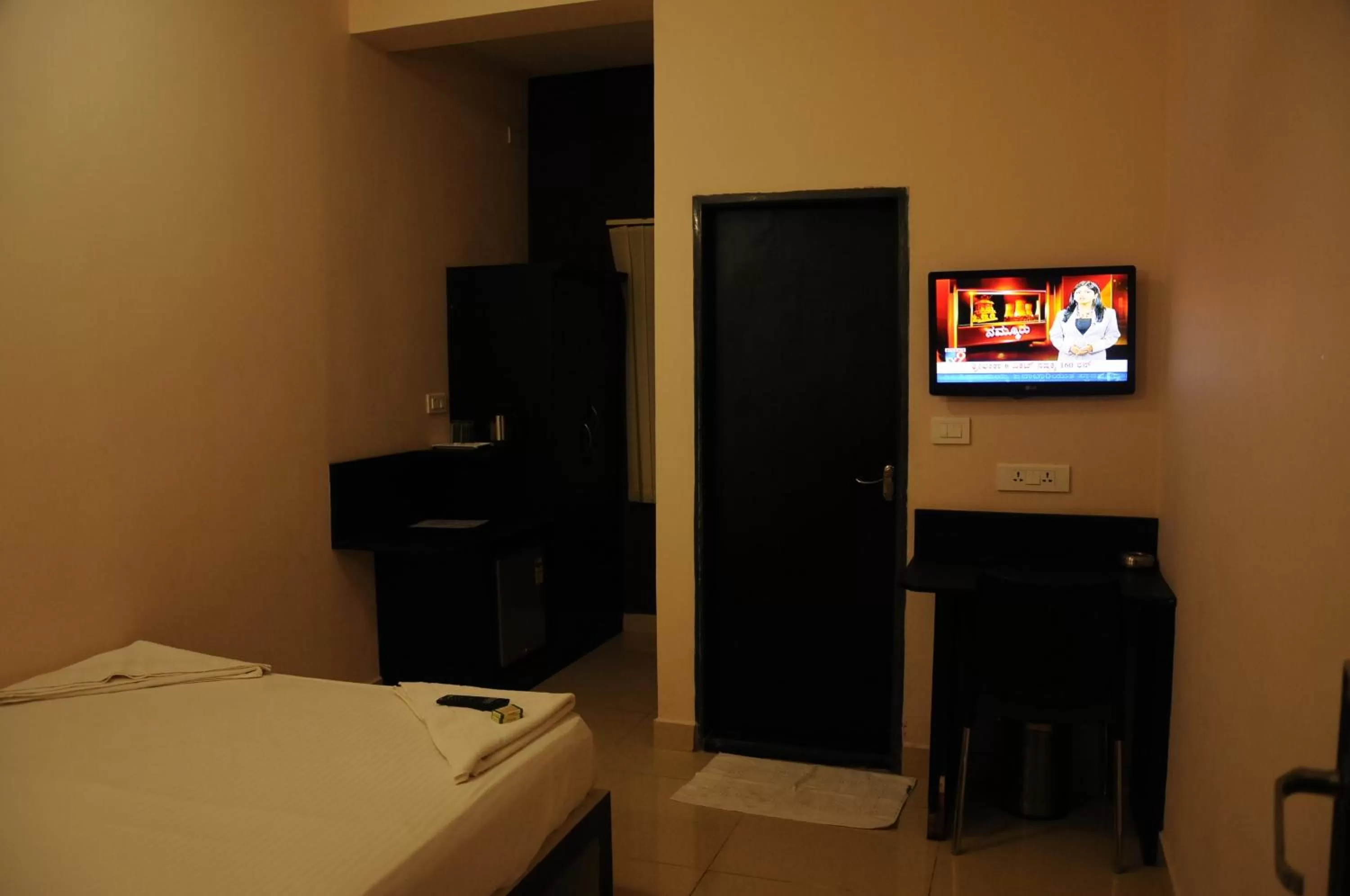 Photo of the whole room in Hotel Sri Krishna Residency