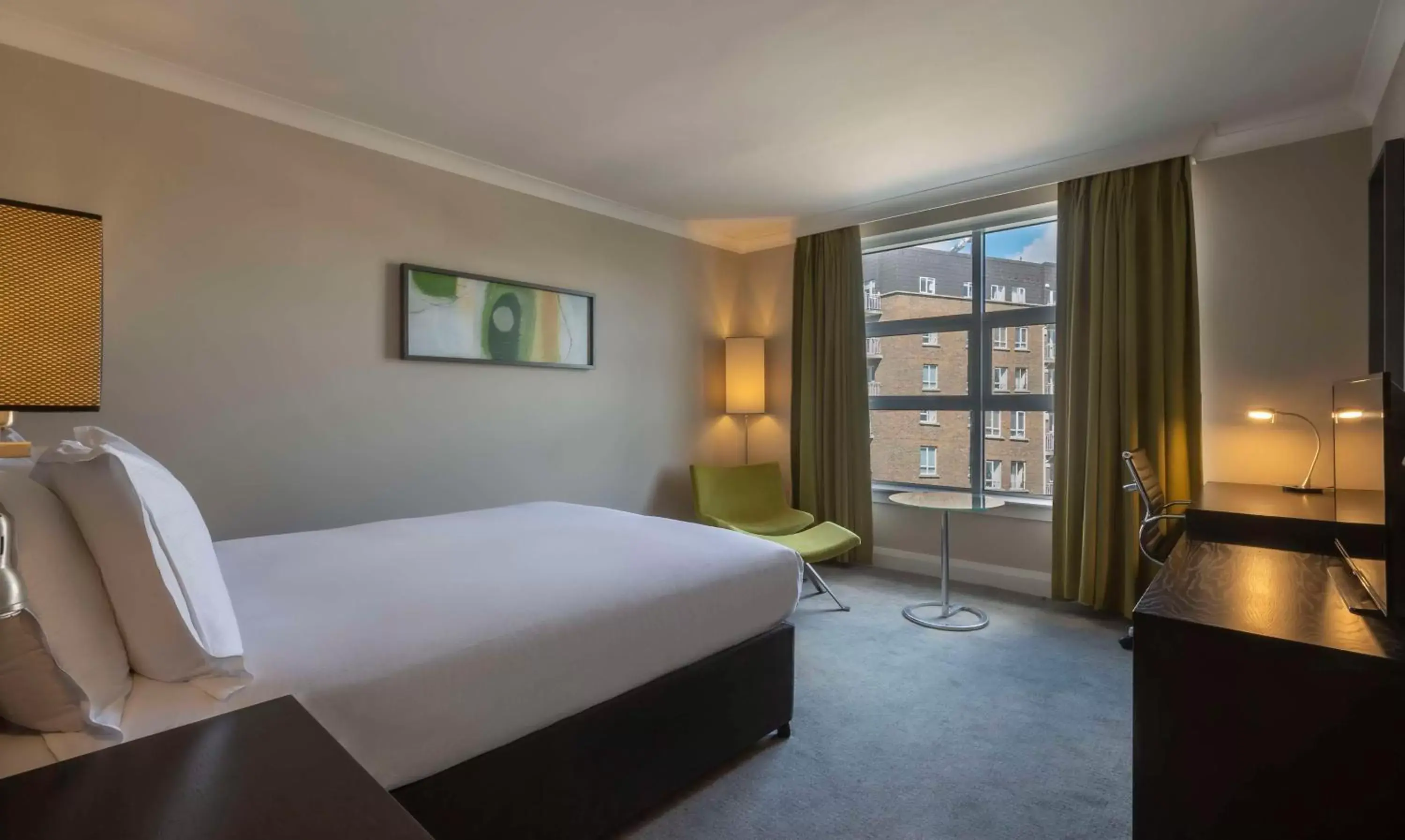 Bed in Hilton Dublin
