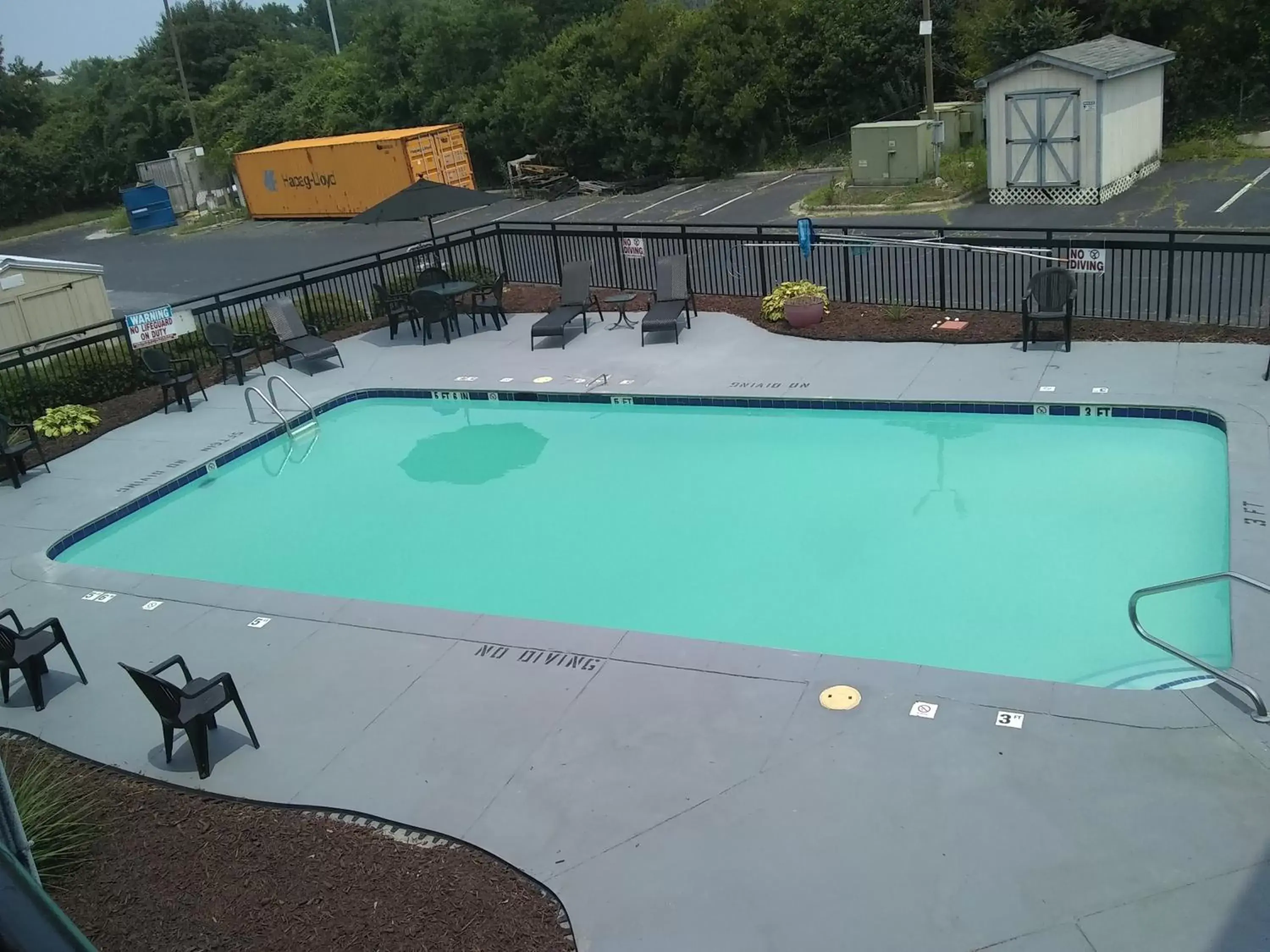 Swimming pool, Pool View in Clarion Pointe - Greensboro Coliseum Area