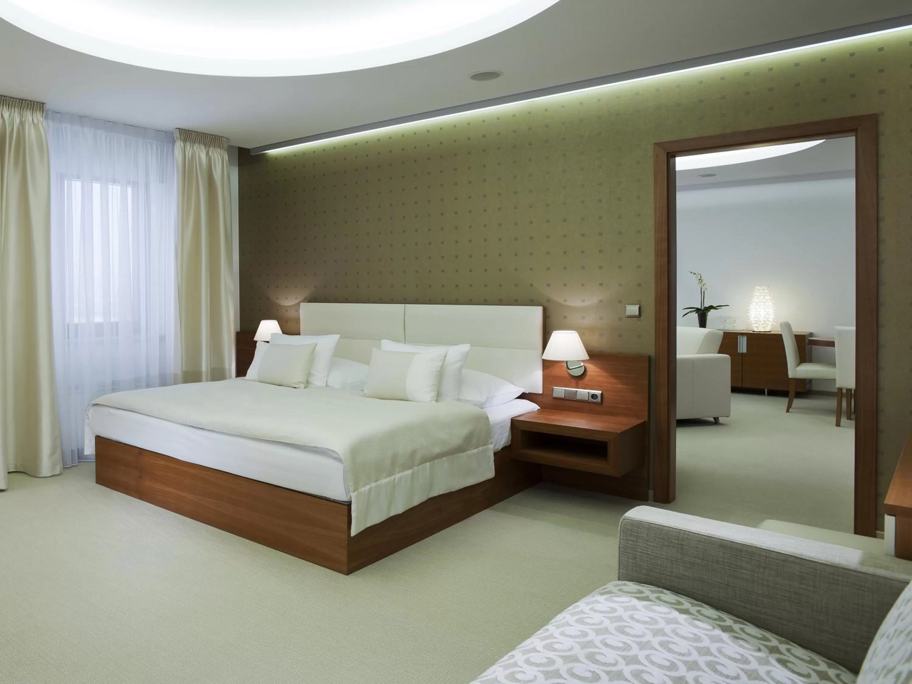 Bed in Hotel Vitality