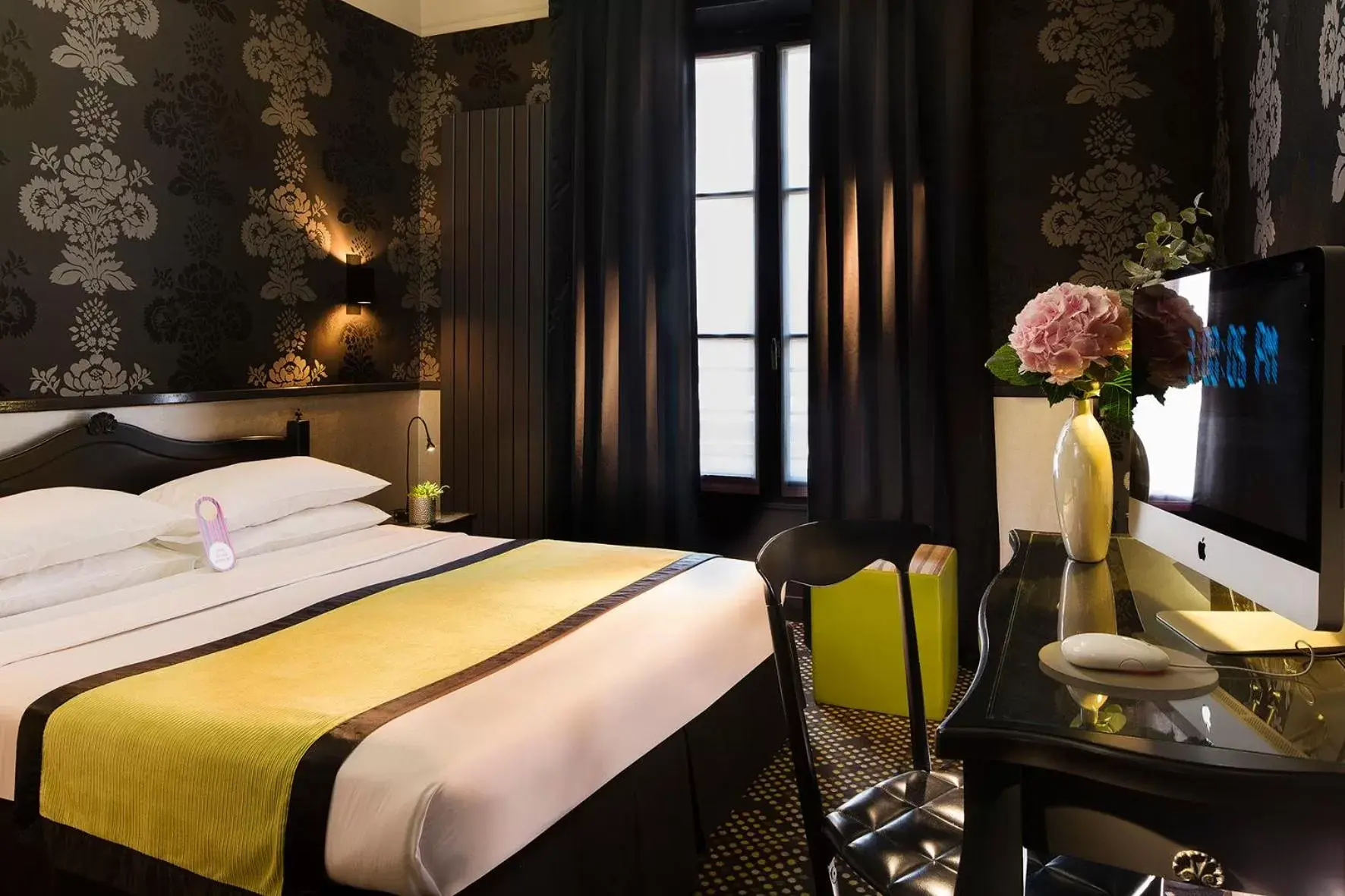 Bed in Hotel Design Sorbonne