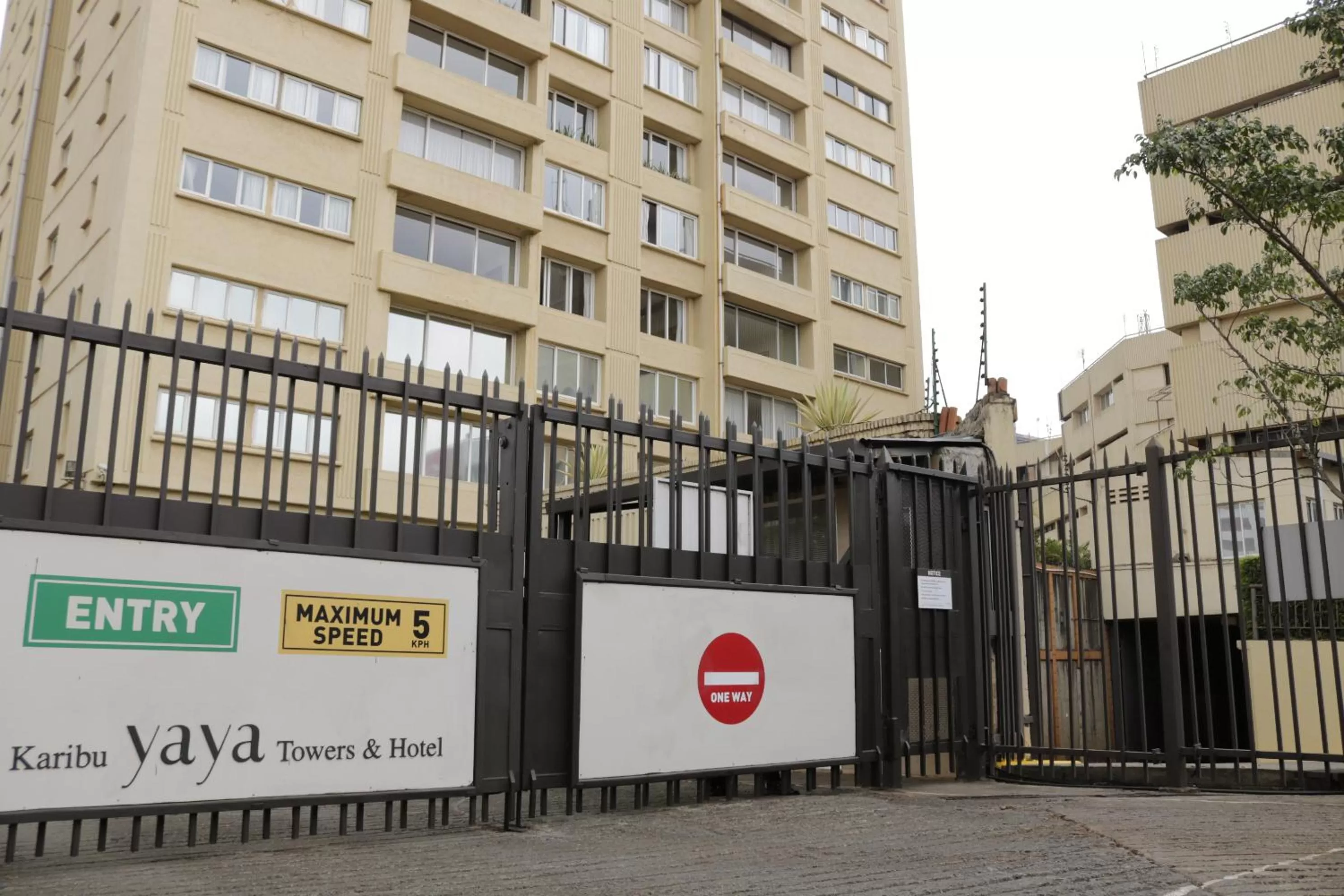 Property building in Yaya Hotel & Apartments