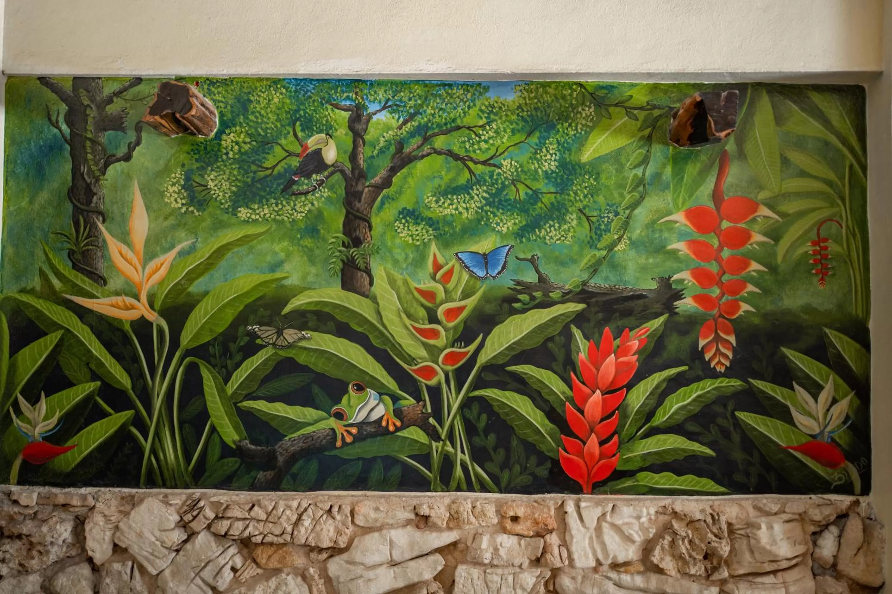 Natural landscape in Hotel - Museo Xibalba