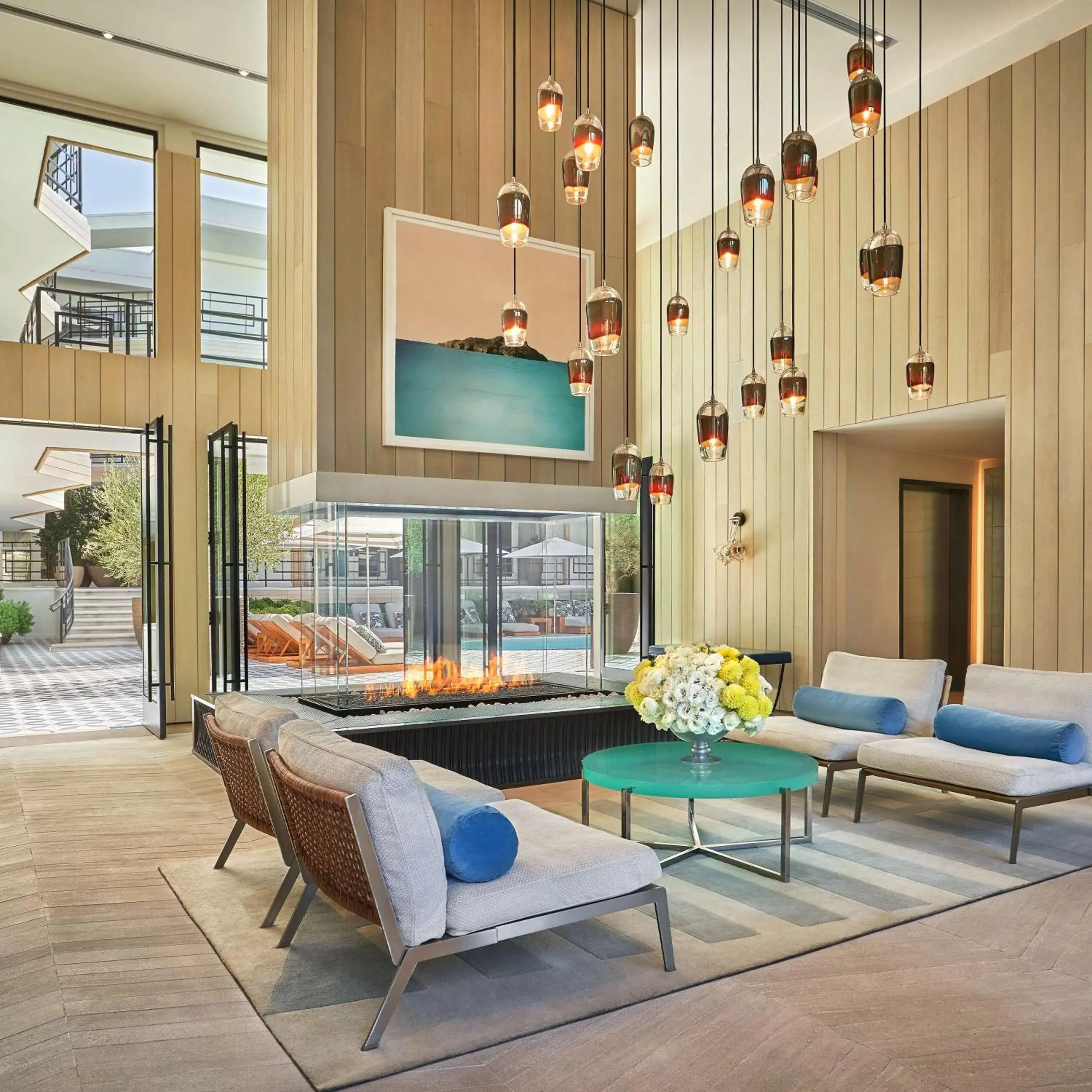 Lobby or reception in Oceana Santa Monica, LXR Hotels & Resorts Lobby or reception in Oceana Santa Monica, LXR Hotels & Resorts