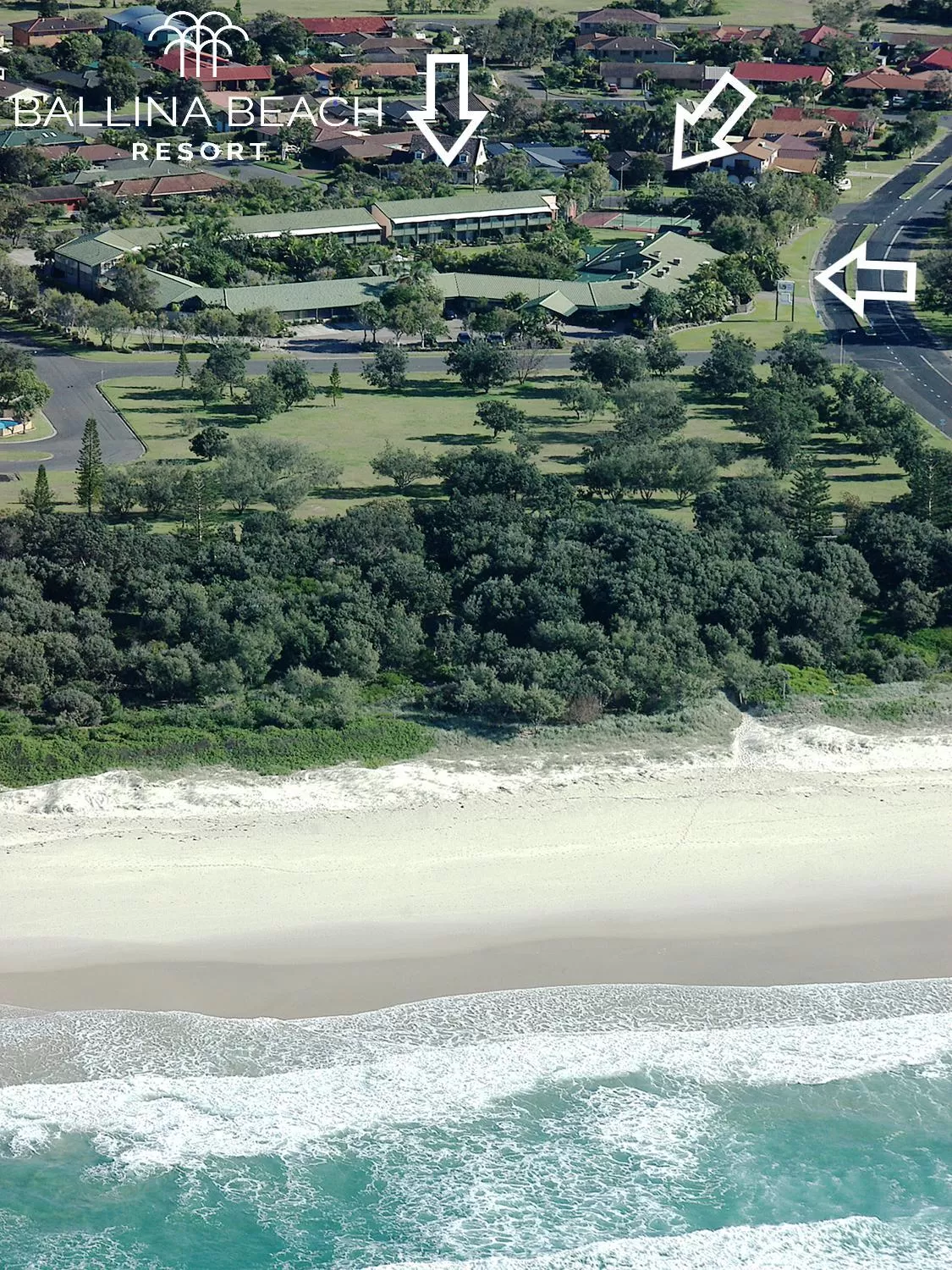 Natural landscape in Ballina Beach Resort