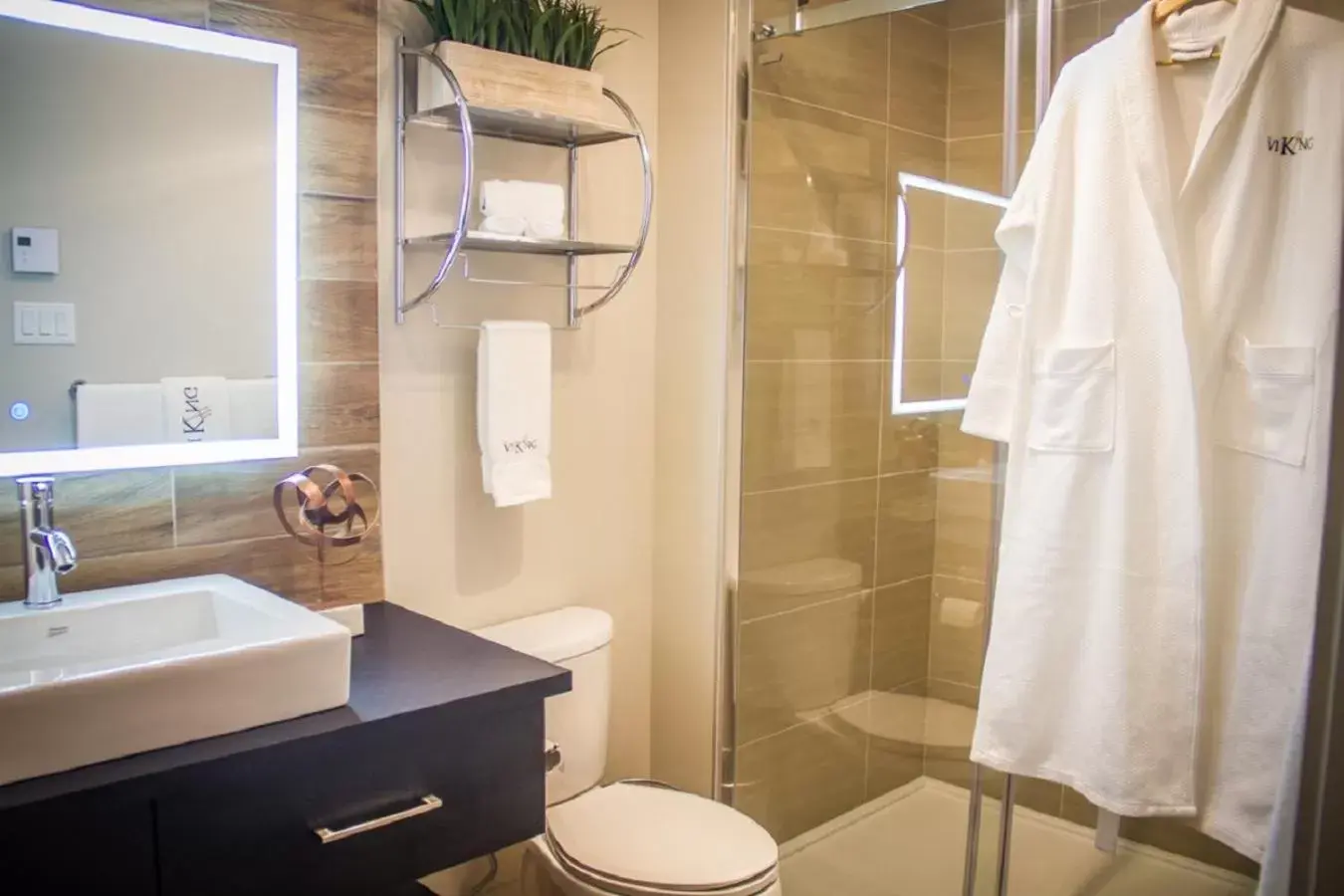 Shower, Bathroom in Le Viking Resort & Marina