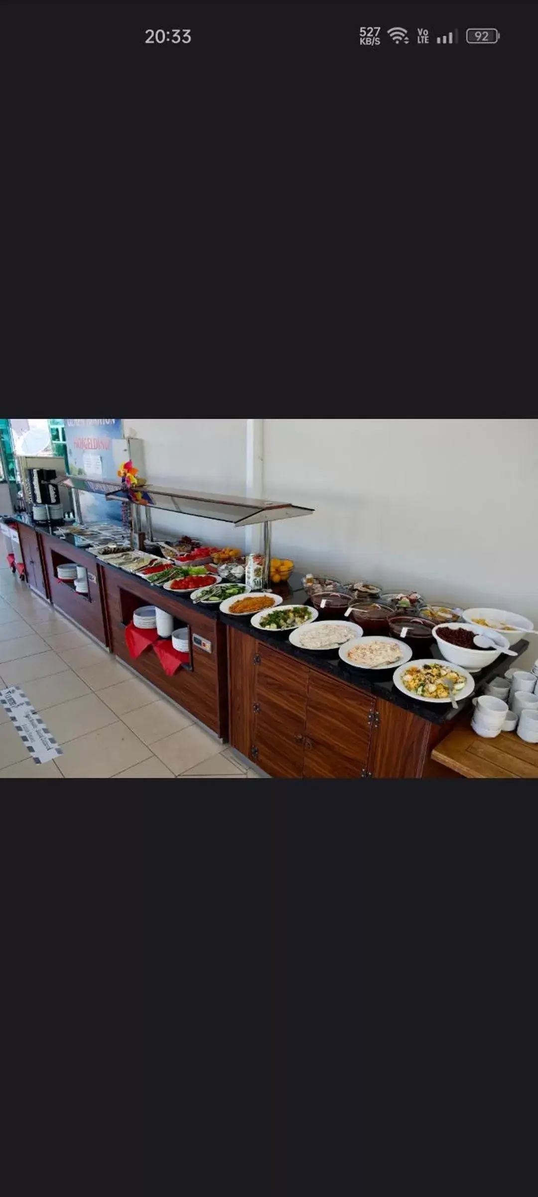 Food and drinks in Ozmen Hotel