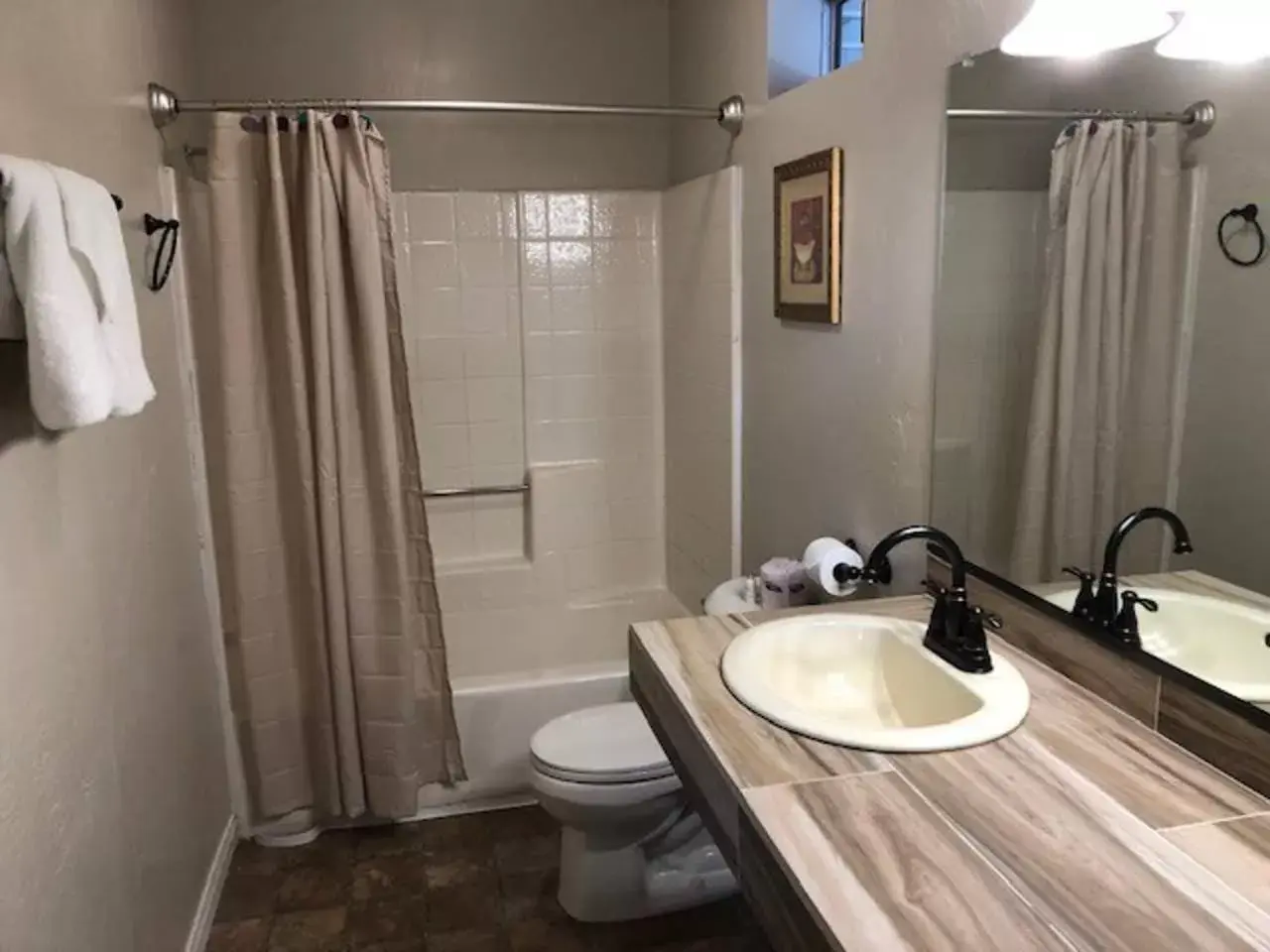 Bathroom in Black Forest Lodge