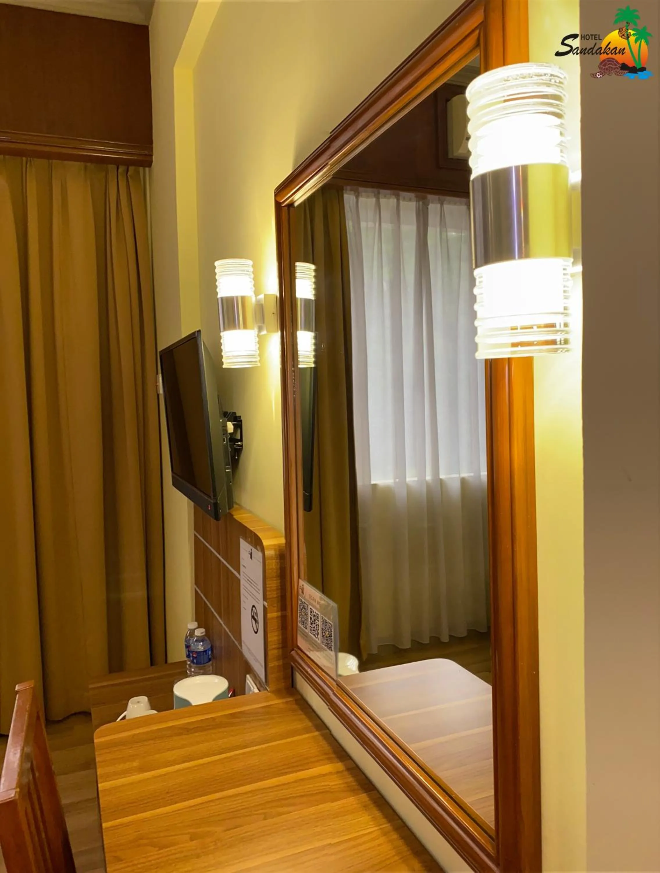 Bed in Hotel Sandakan