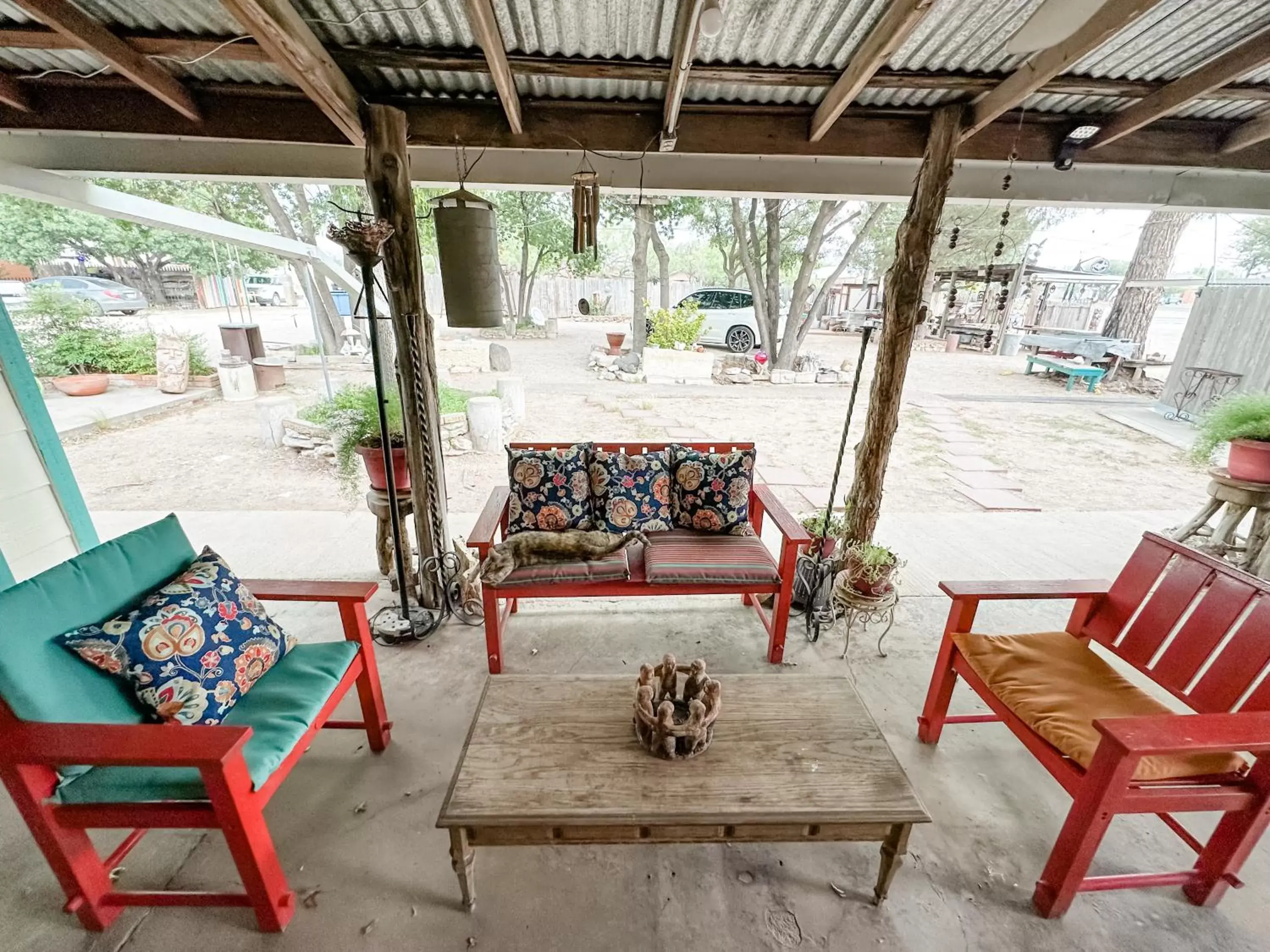 Patio, Seating Area in Inn at the Art Center