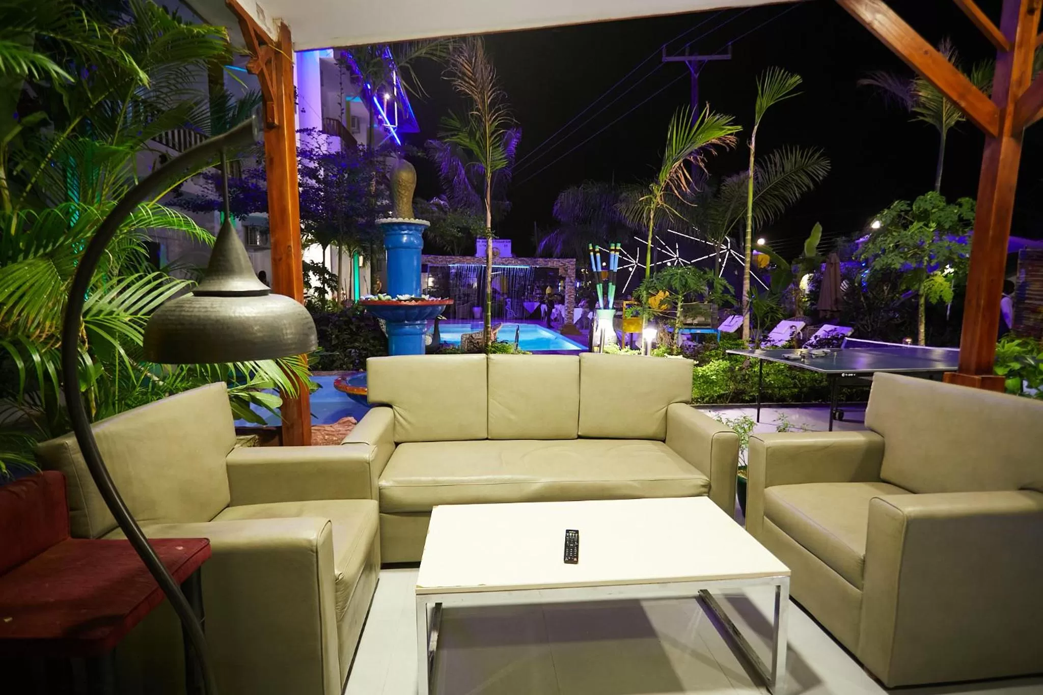 Seating area in Canary Nungwi Hotel & Free SPA