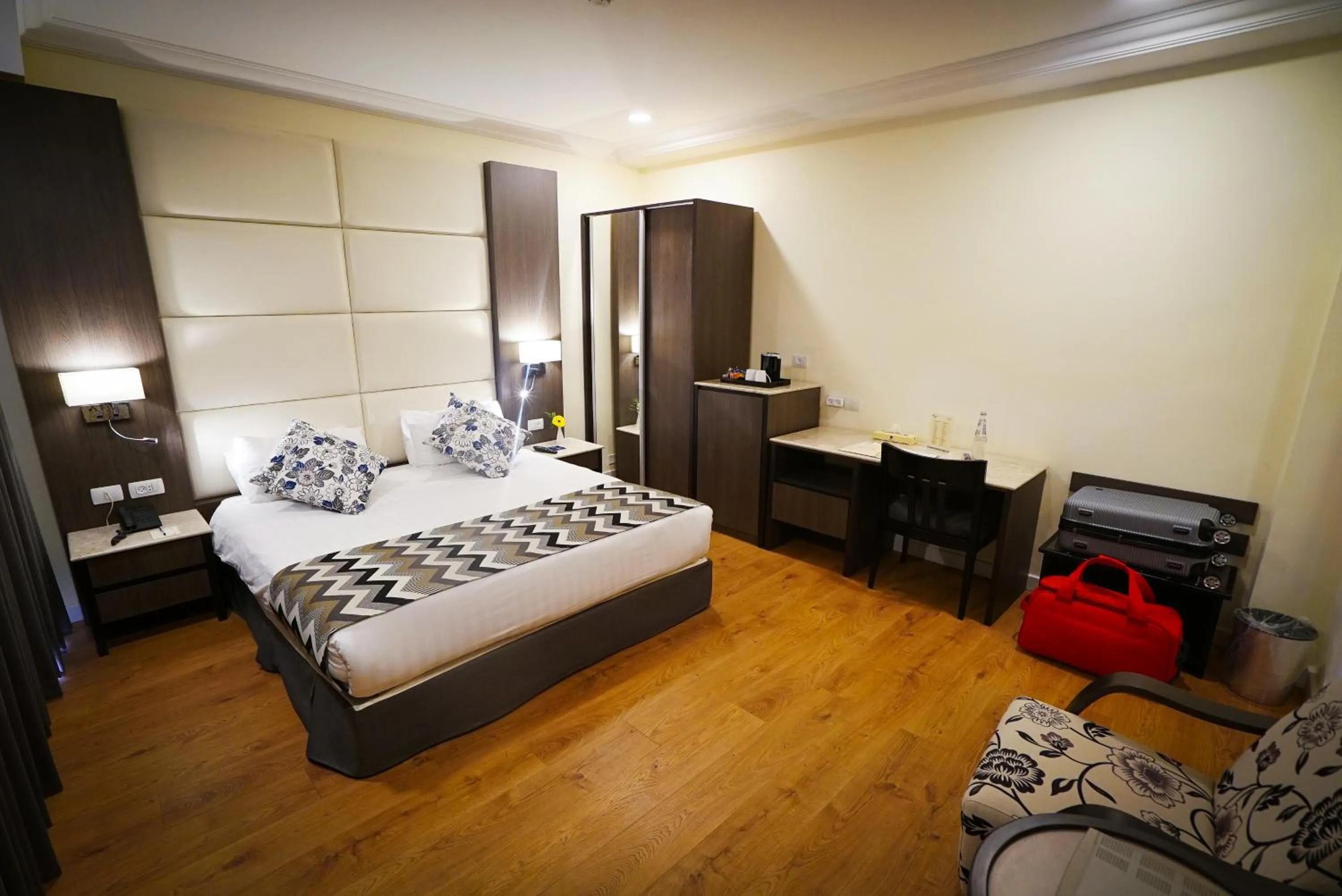 Photo of the whole room, Bed in Ambassador Hotel