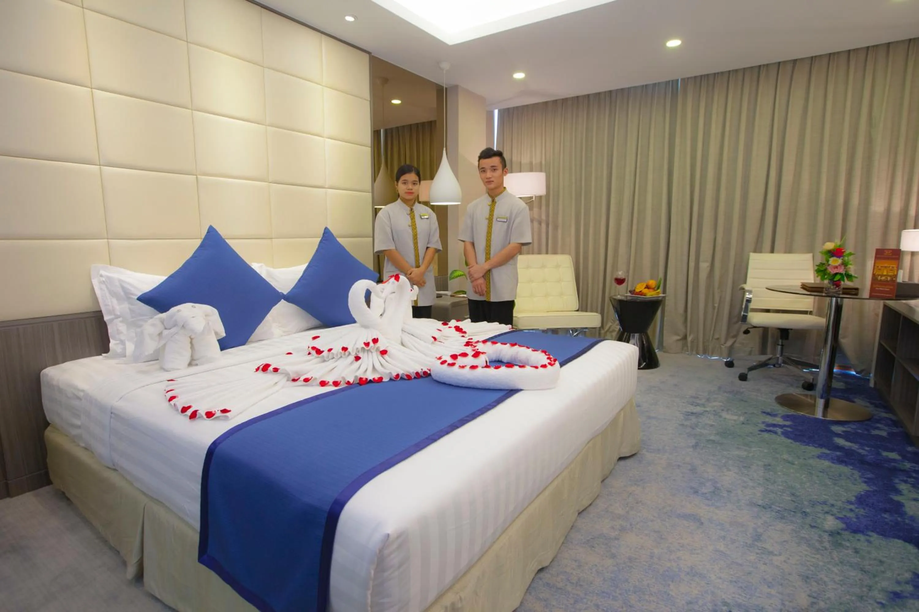 Staff in Grand Palace Hotel