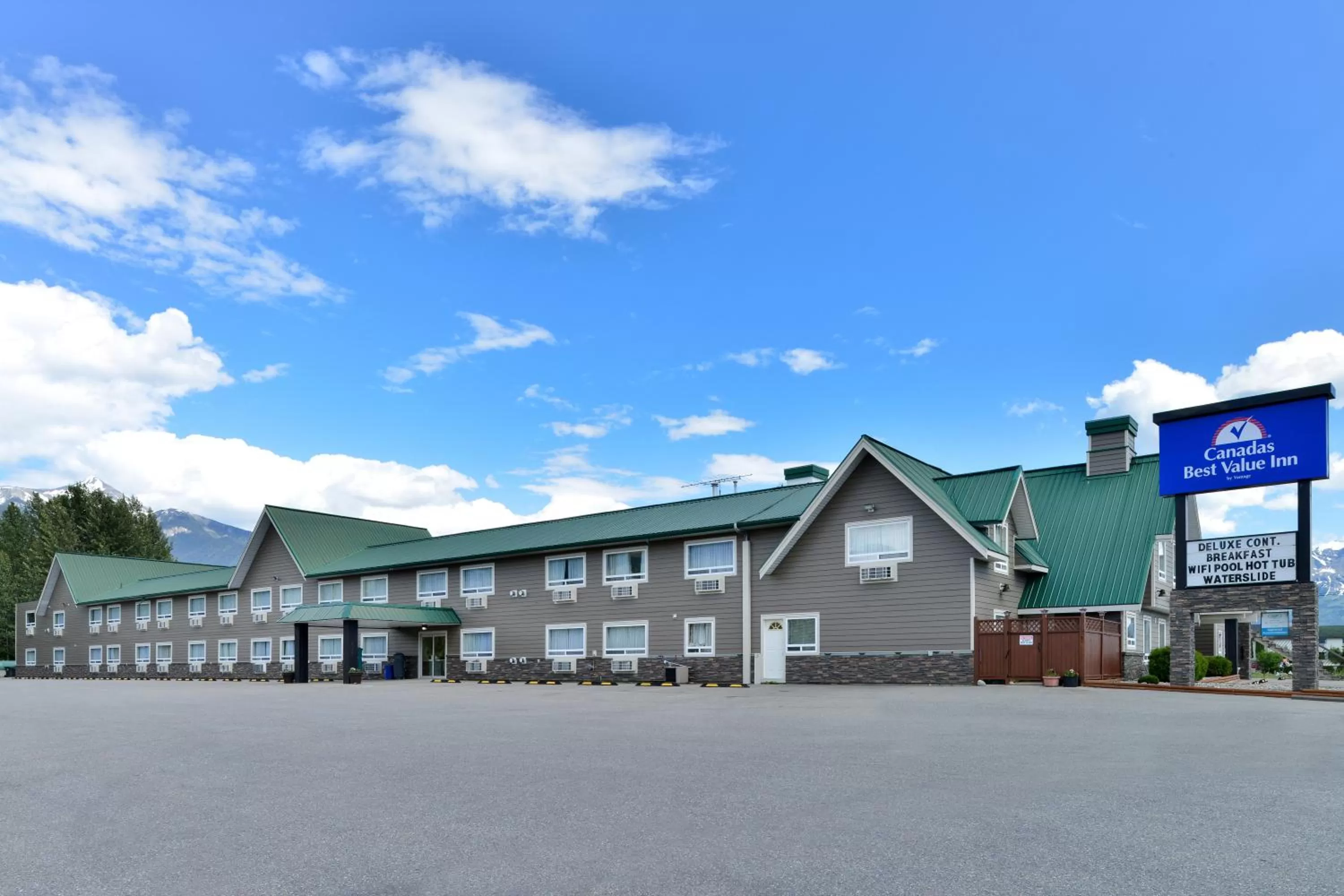 On site in Canadas Best Value Inn Valemount