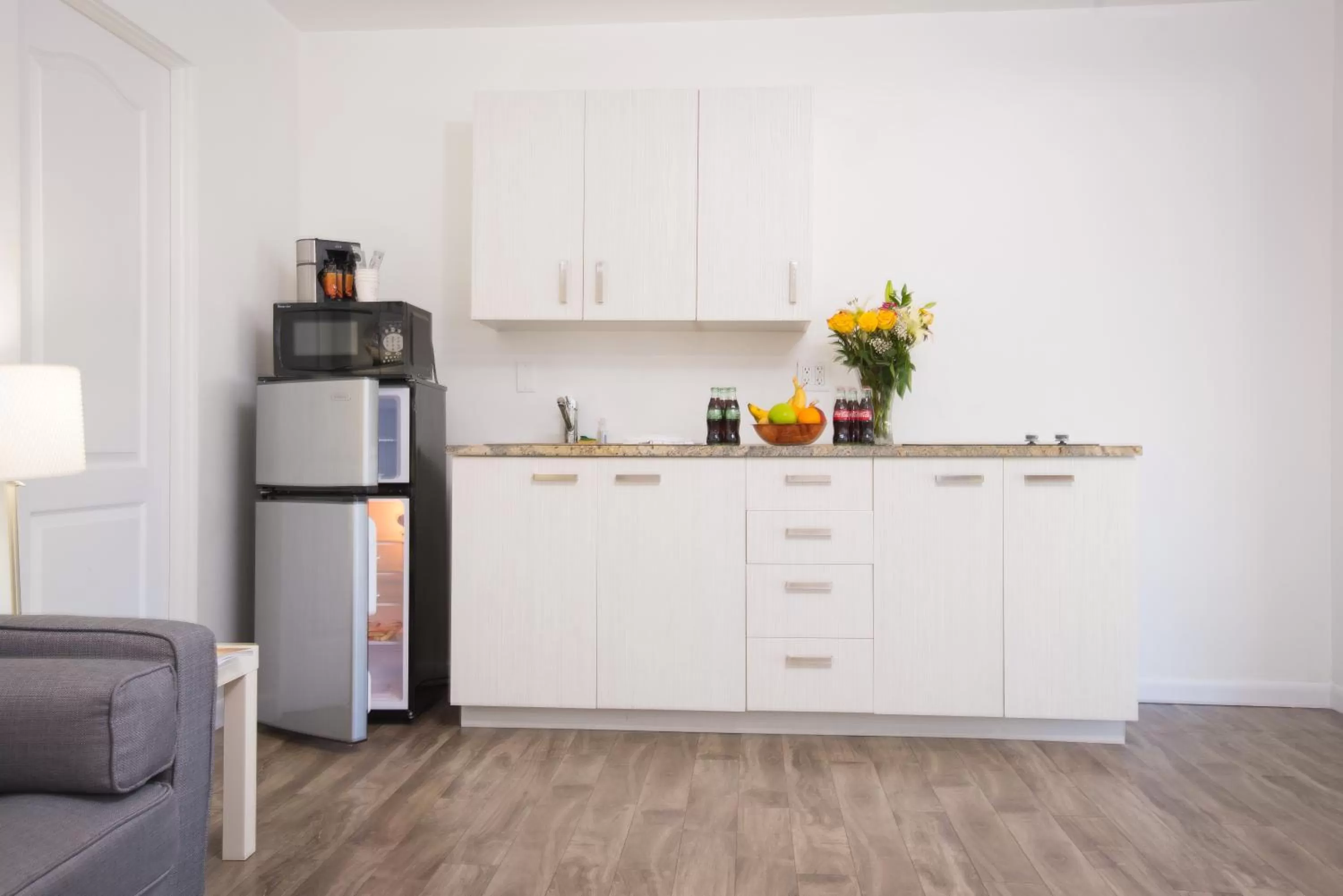 Kitchen or kitchenette in Regency Inn & Suites Sarasota