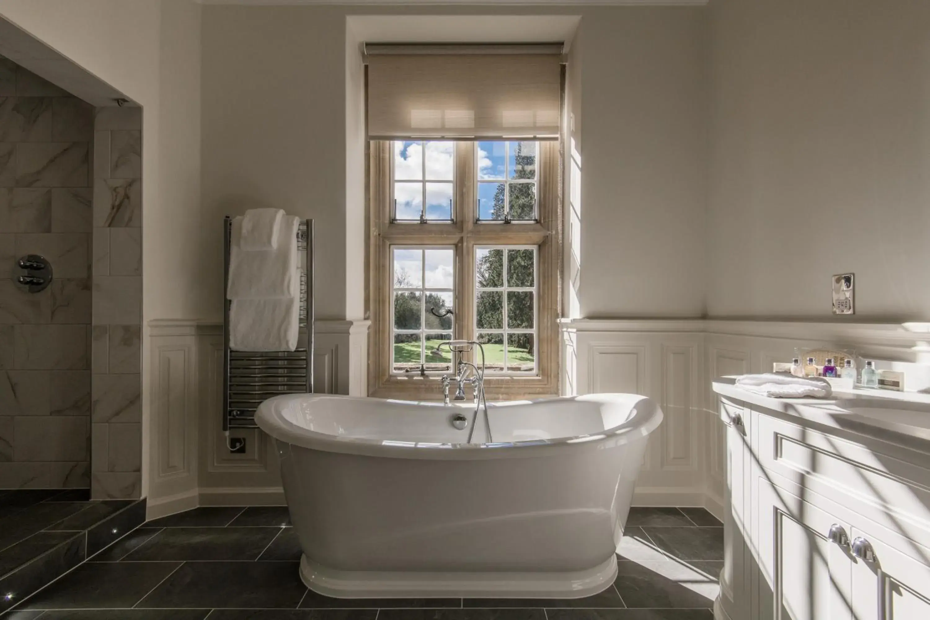 Bathroom in Tylney Hall Hotel