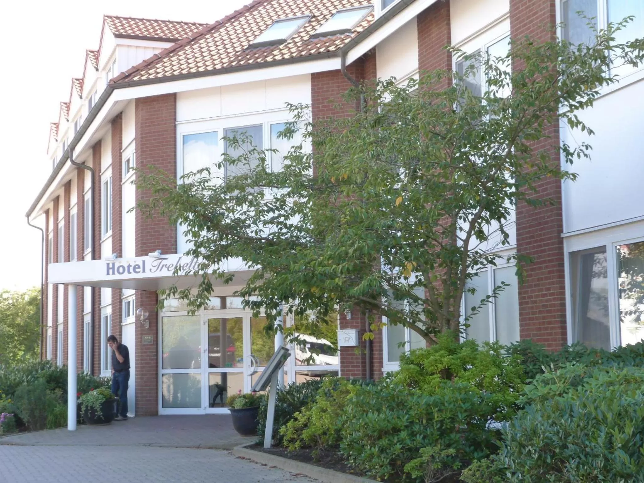 Facade/entrance in Hotel Trebeltal