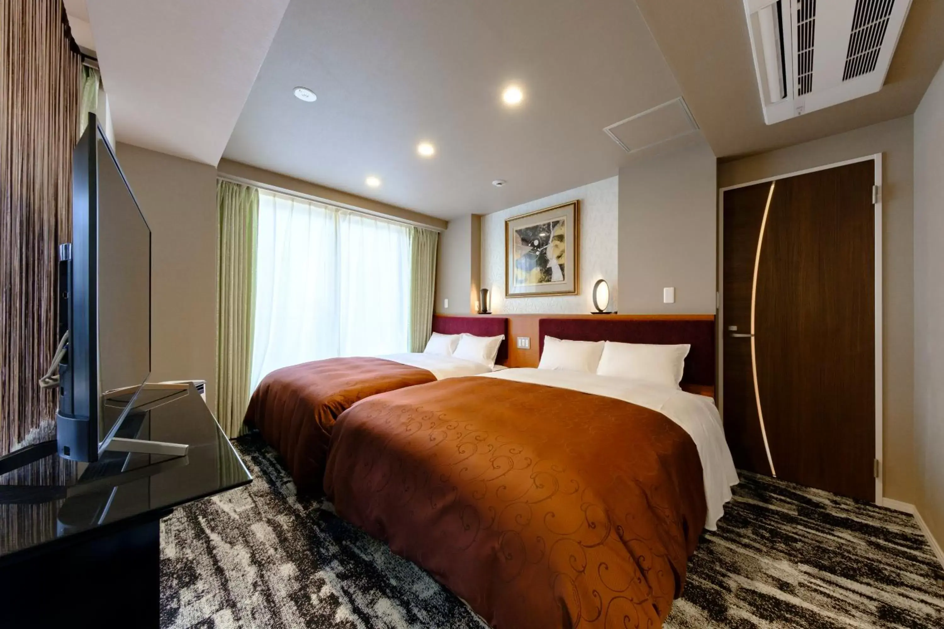 Bedroom, Bed in Hotel Grandolce HAKATA