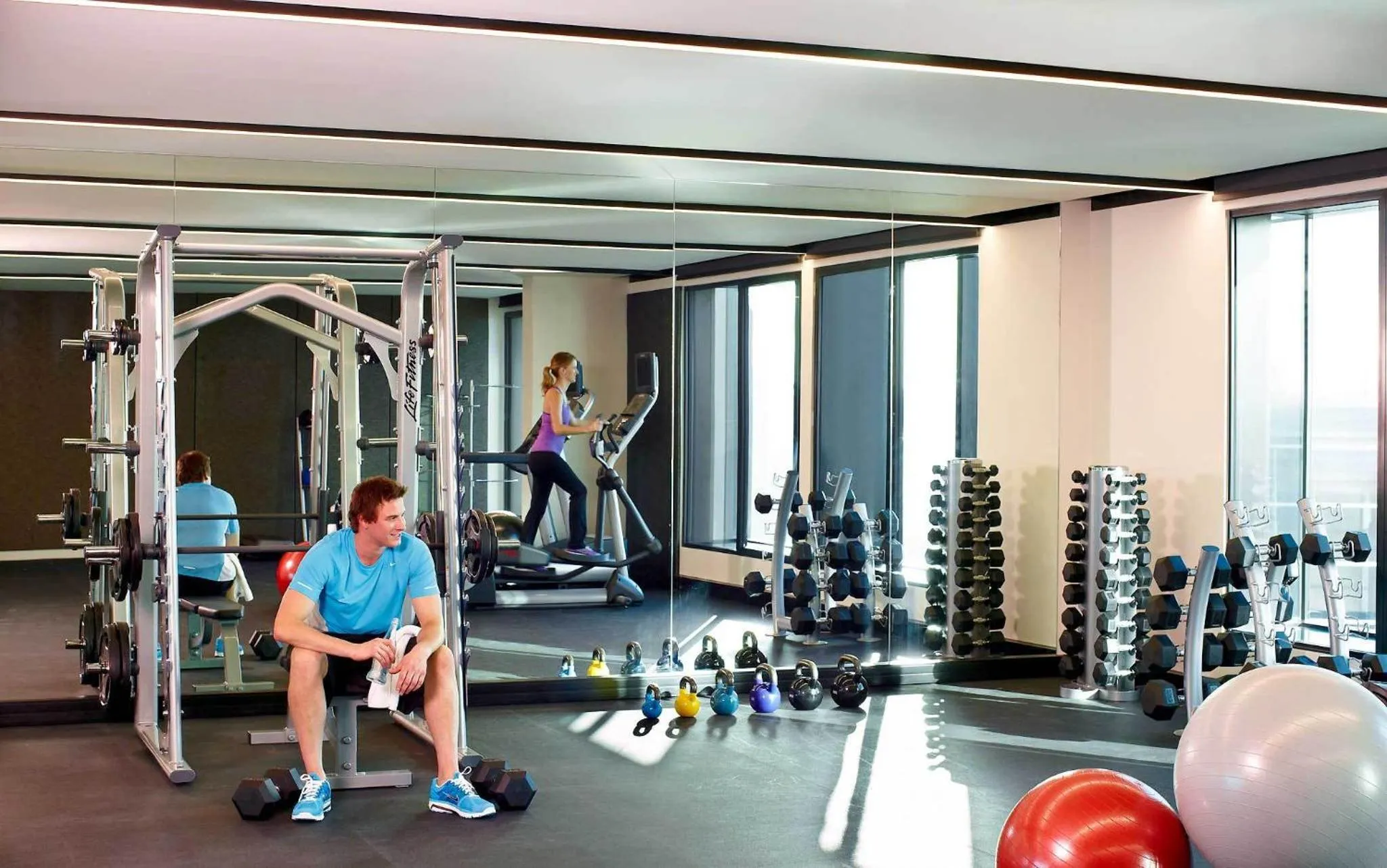 Fitness centre/facilities in Novotel Auckland Airport