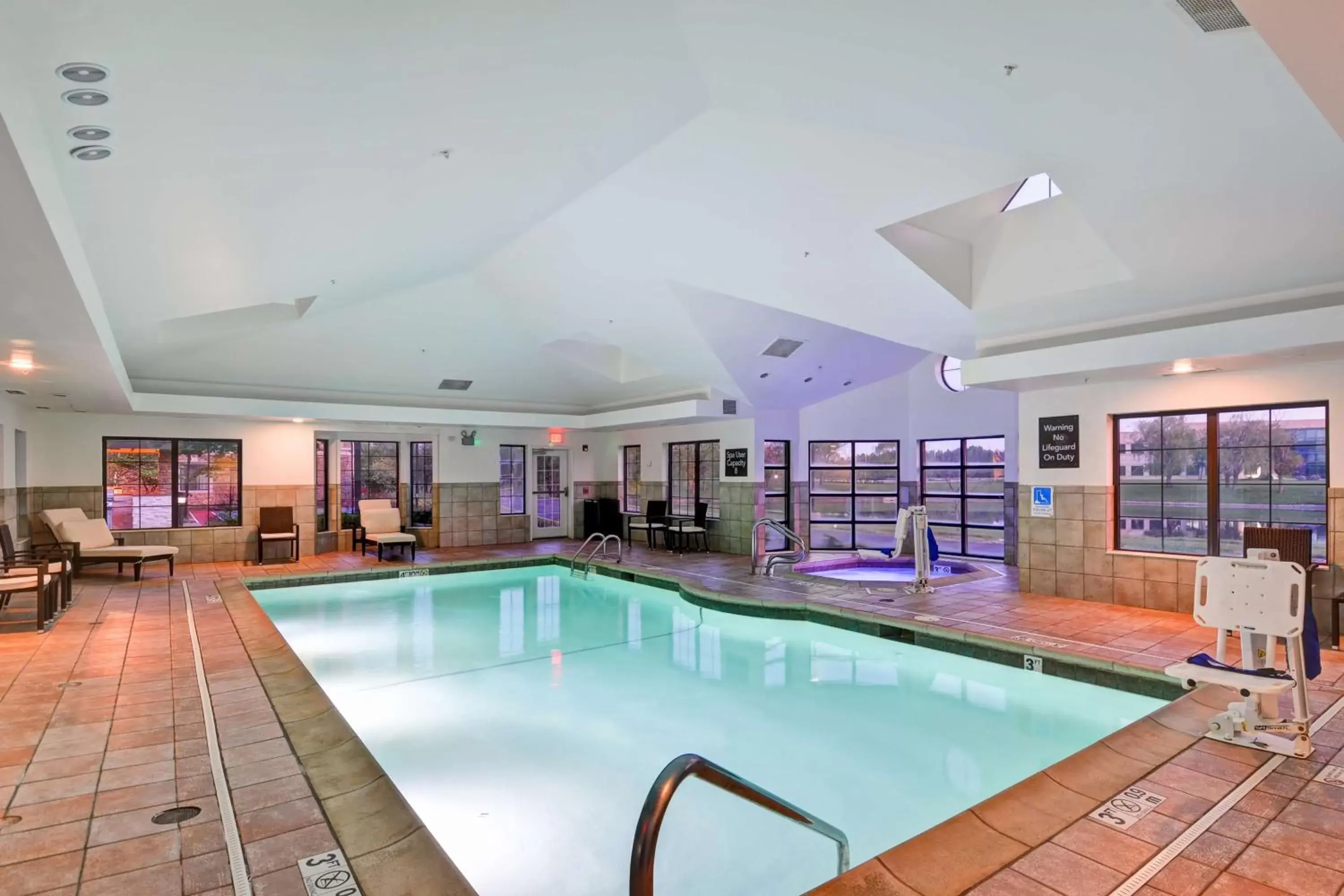 Pool view, Swimming Pool in Homewood Suites by Hilton Aurora Naperville