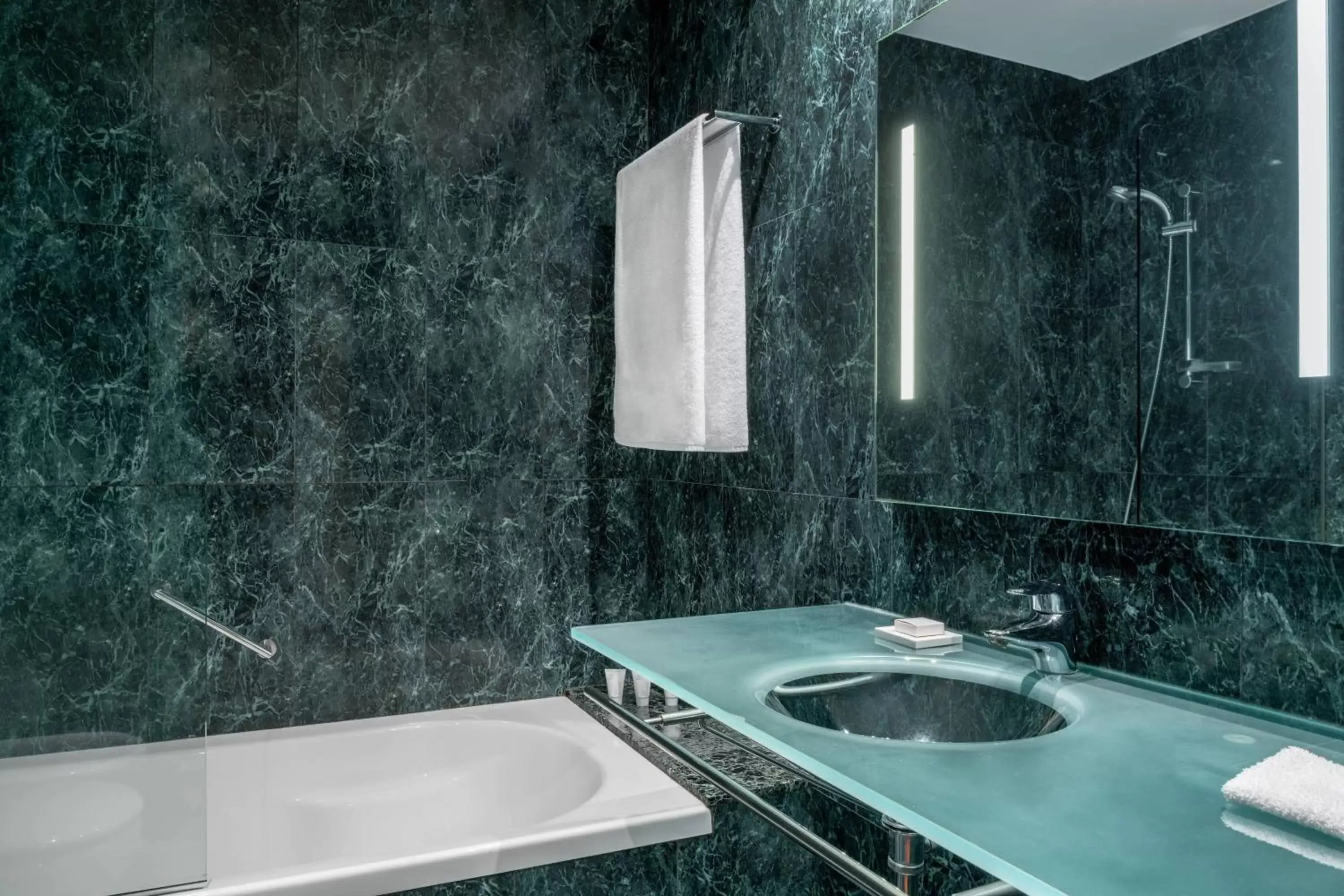 Bathroom in AC Hotel A Coruña by Marriott