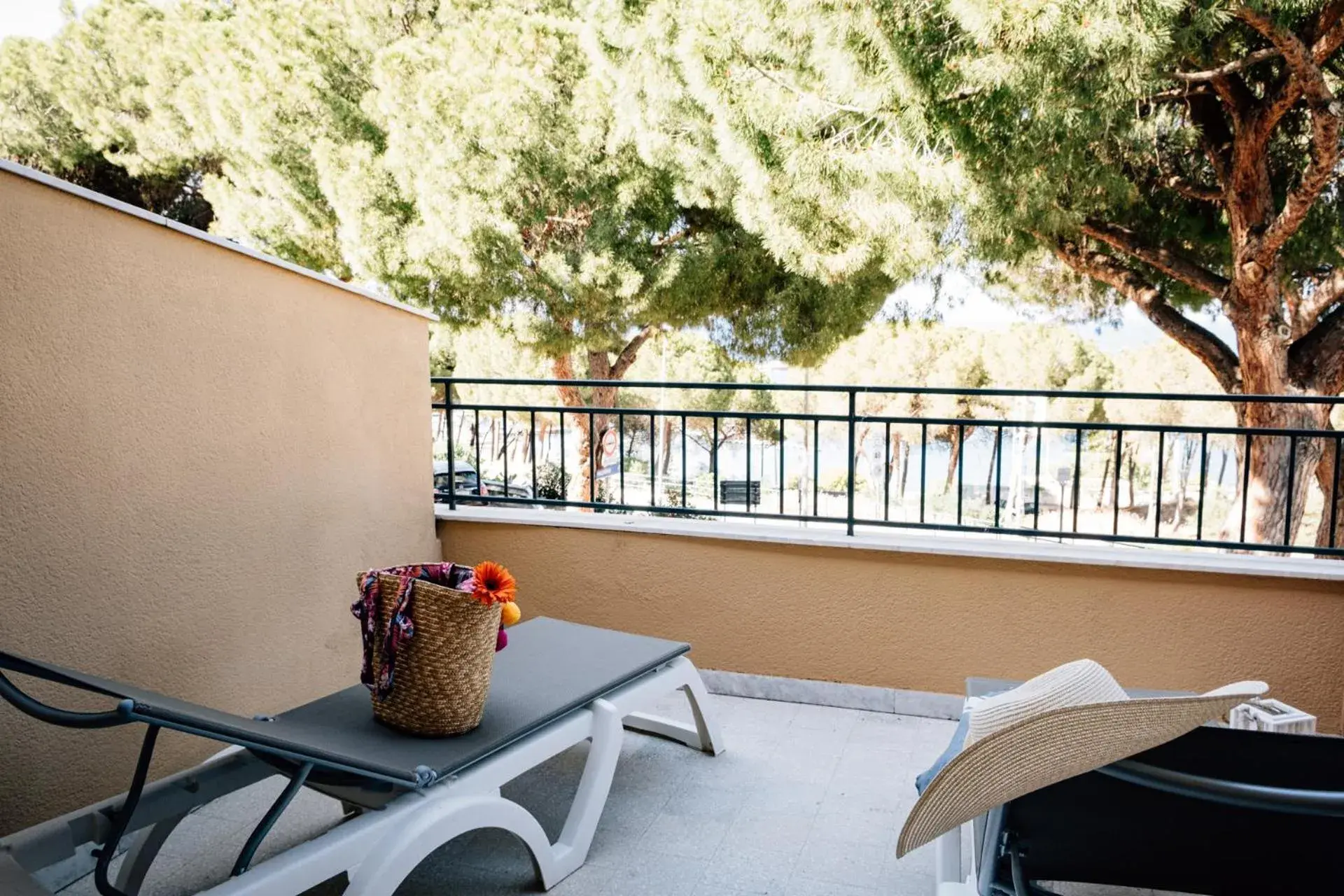 Balcony/Terrace in Al Pescatore