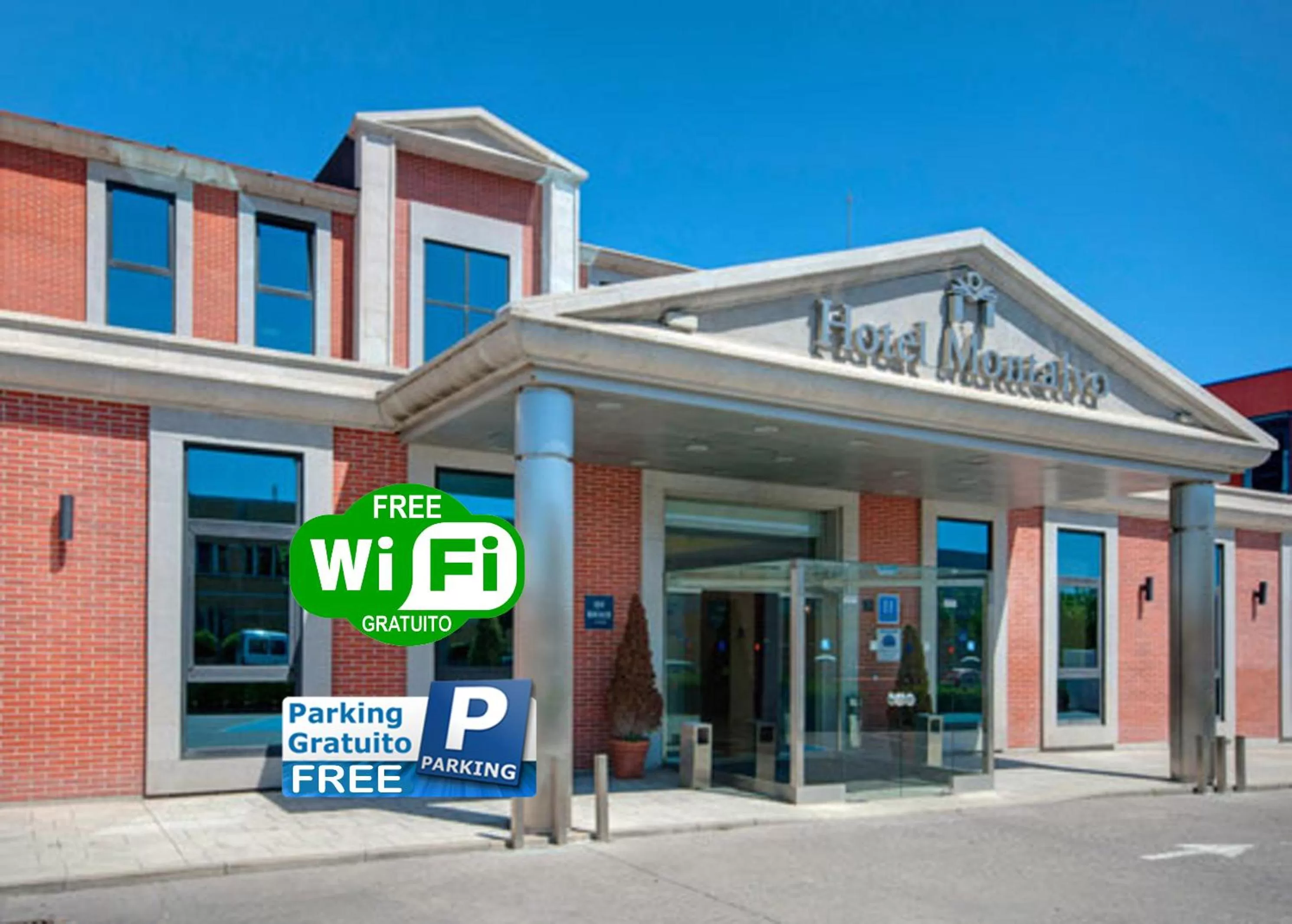 Property building in Hotel Salamanca Montalvo