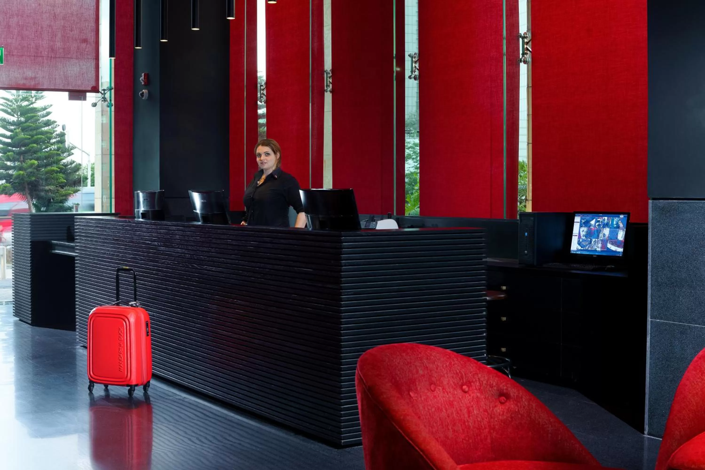 Lobby or reception in NYX Tel Aviv