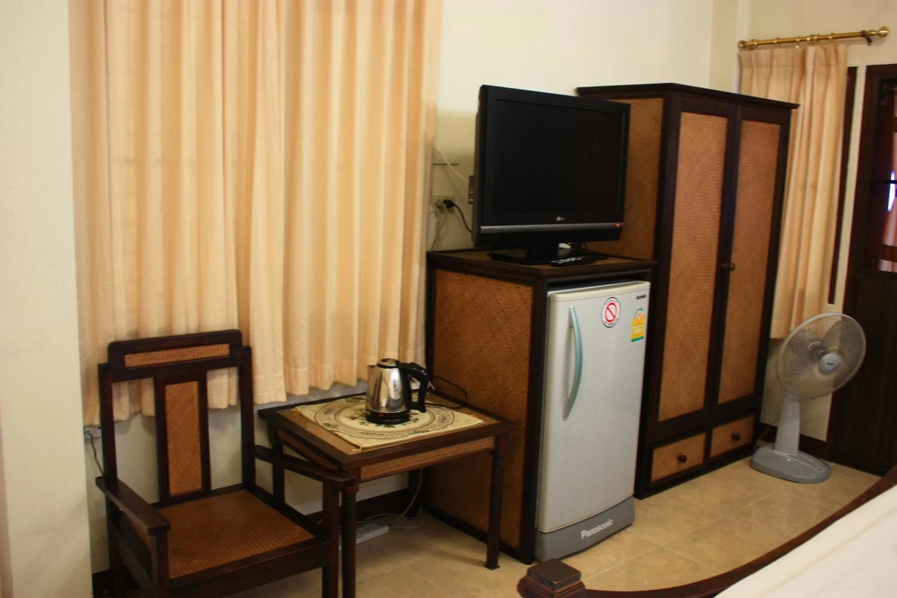 Bed in โรงแรมตีฆ้อง - Tri Gong Hotel