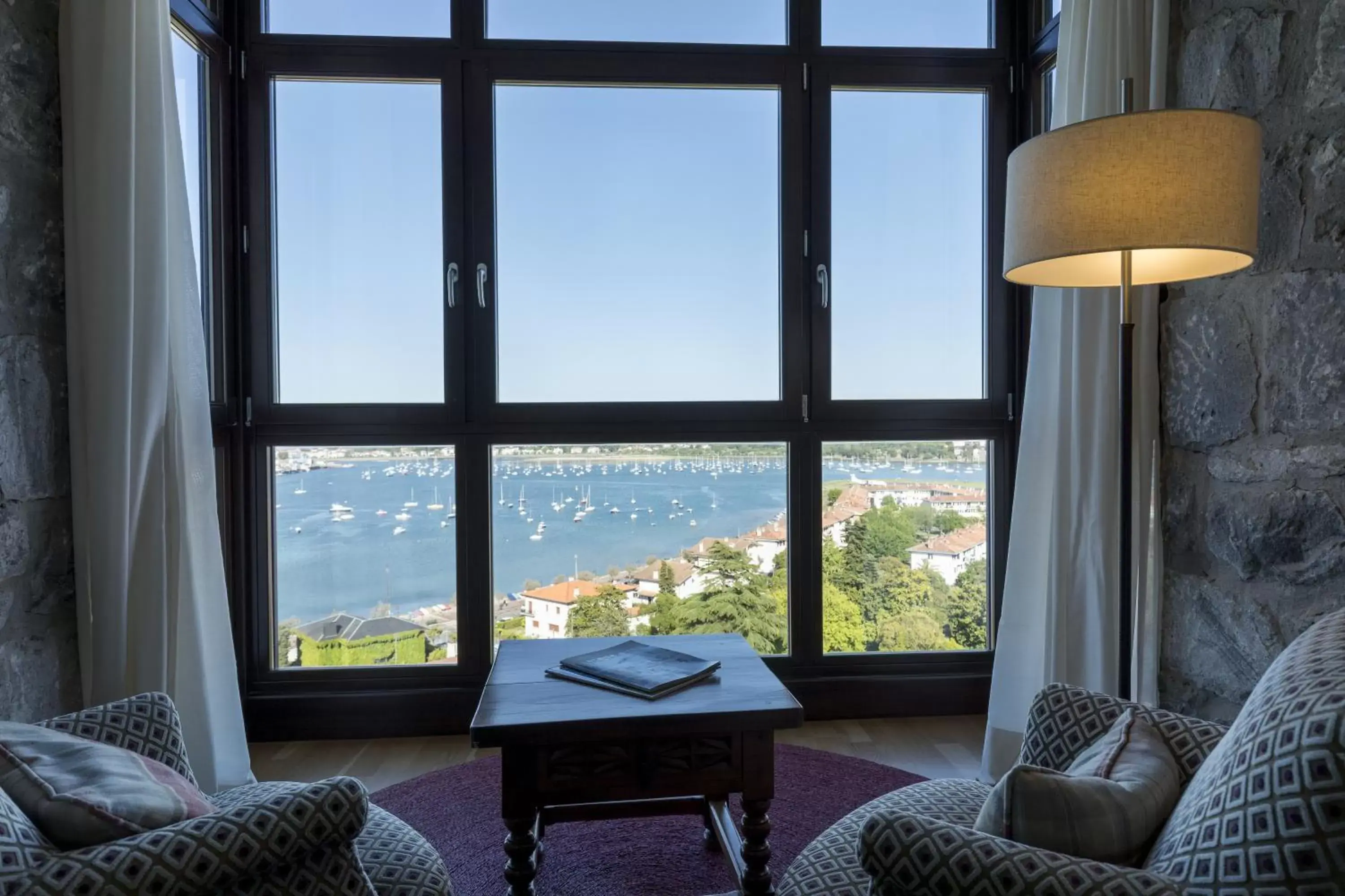 Sea view in Parador de Hondarribia