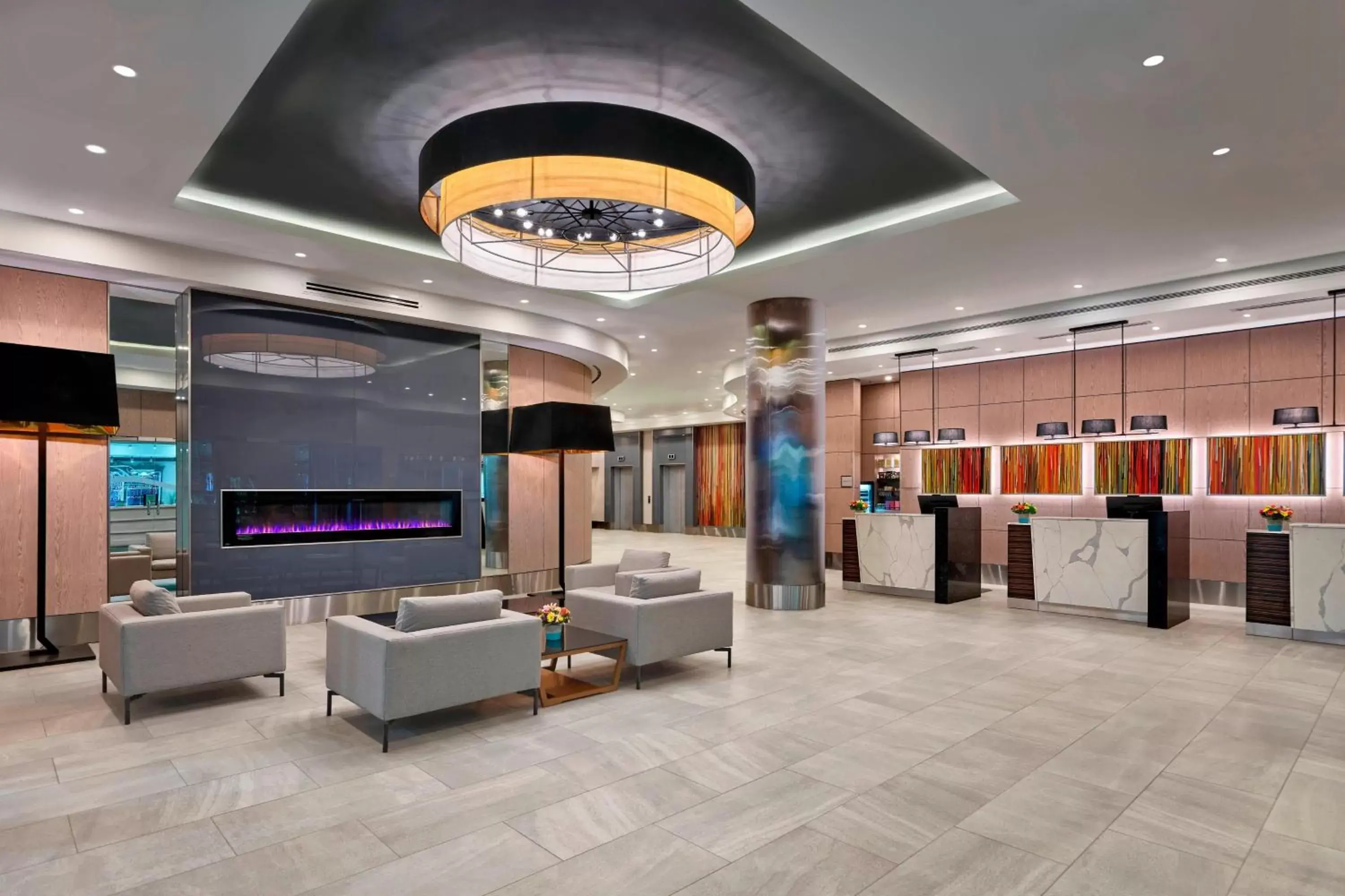 Lobby or reception in Delta Hotels by Marriott Edmonton Centre Suites