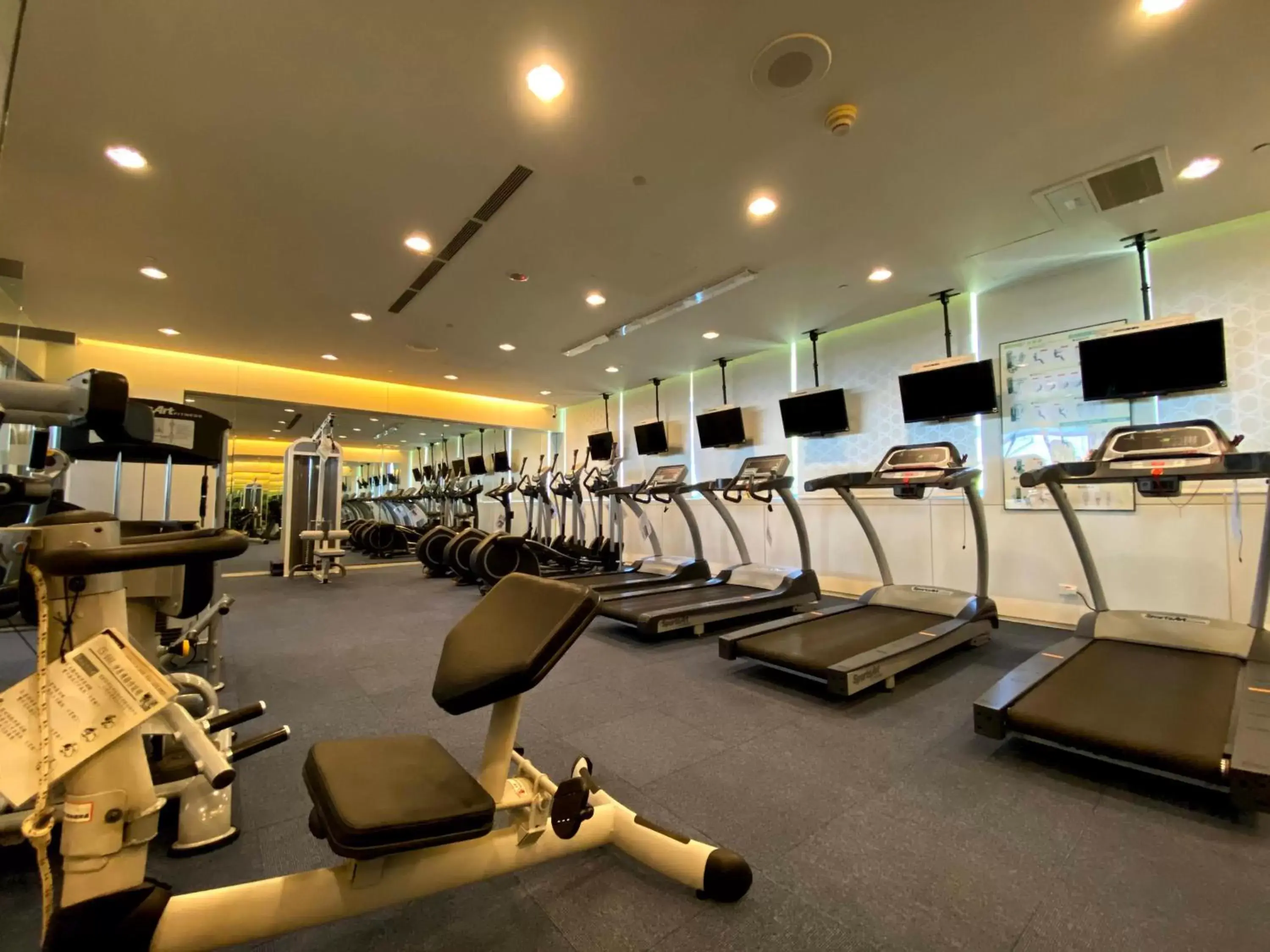 Fitness centre/facilities in Evergreen Plaza Hotel - Tainan Fitness centre/facilities in Evergreen Plaza Hotel - Tainan